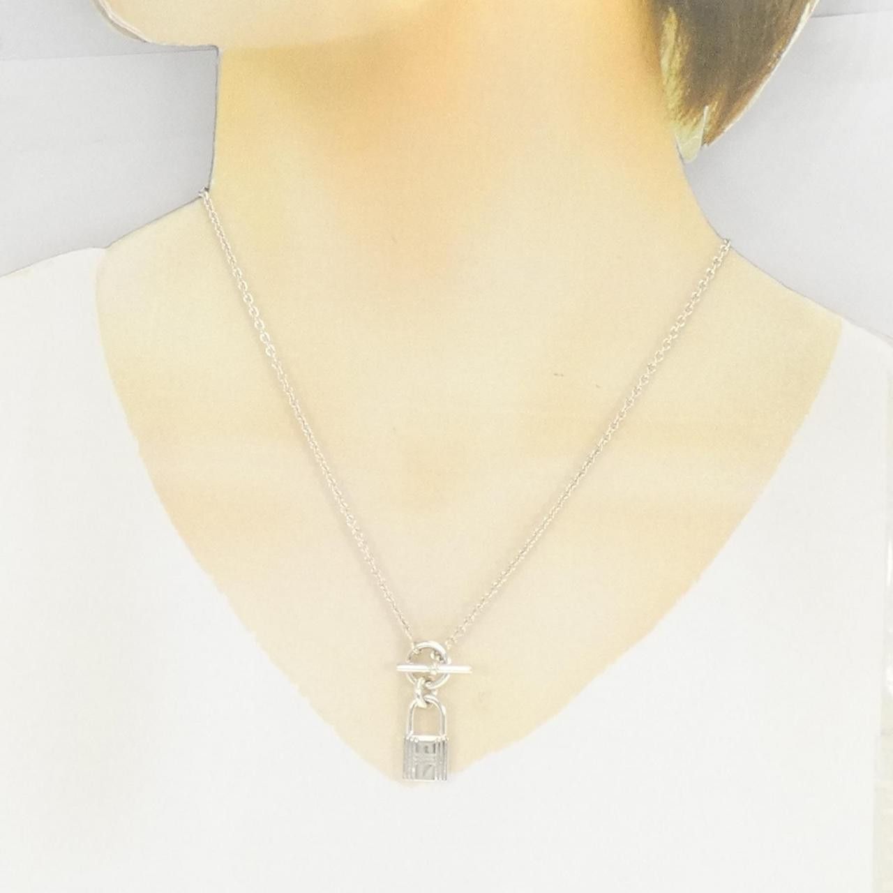 Hermes Hermes Hermès Amulette Cadena 925 Silver Necklace Metal Necklace DUTY FREE for USA Size ONE SIZE - 6 Thumbnail