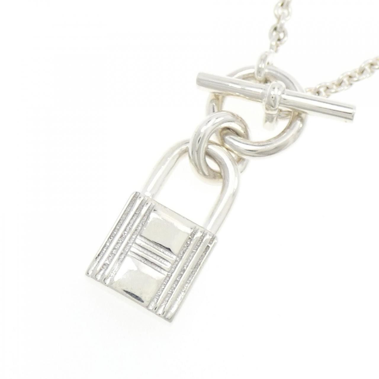 Hermes Hermes Hermès Amulette Cadena 925 Silver Necklace Metal Necklace DUTY FREE for USA Size ONE SIZE - 3 Thumbnail