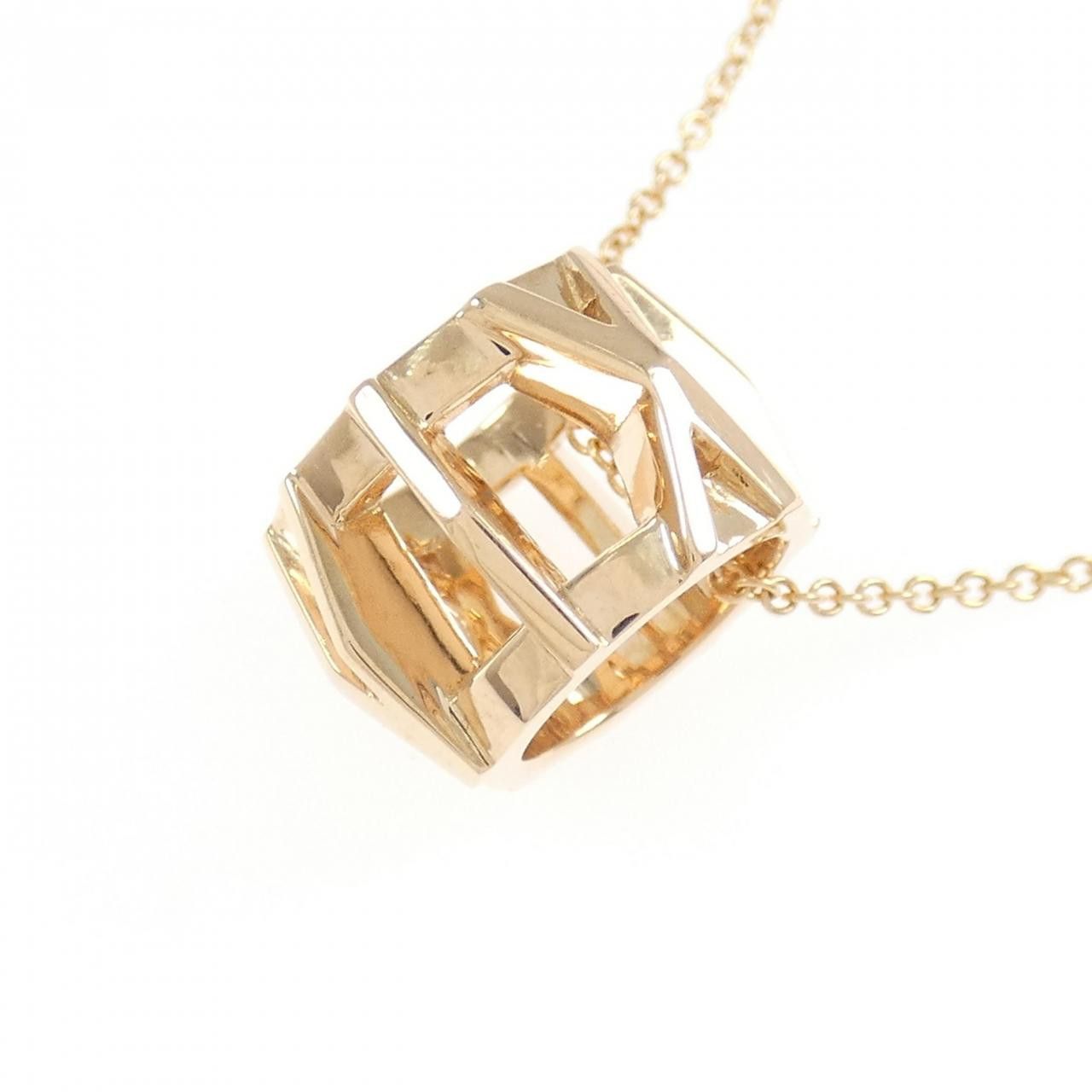 Tiffany & Co. Tiffany & Co. Tiffany Atlas X Open Au750 Necklace Metal Necklace DUTY FREE for USA Size ONE SIZE - 3 Thumbnail
