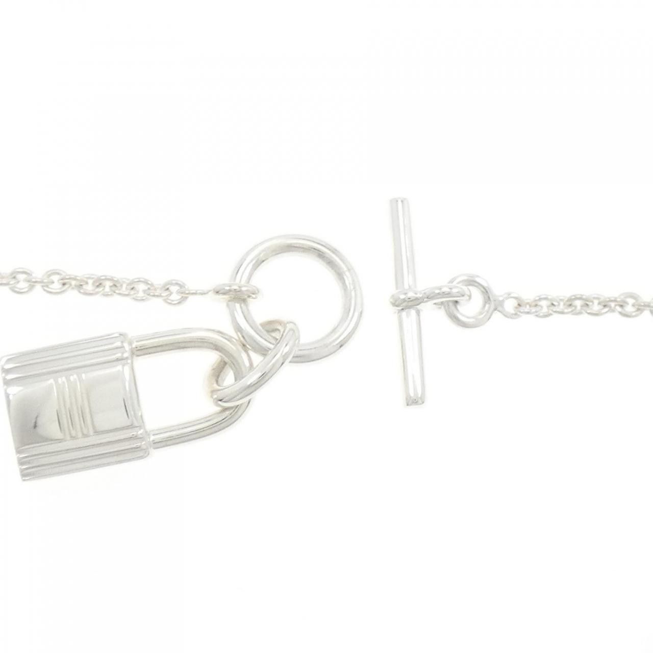 Hermes Hermes Hermès Amulette Cadena 925 Silver Necklace Metal Necklace DUTY FREE for USA Size ONE SIZE - 5 Thumbnail