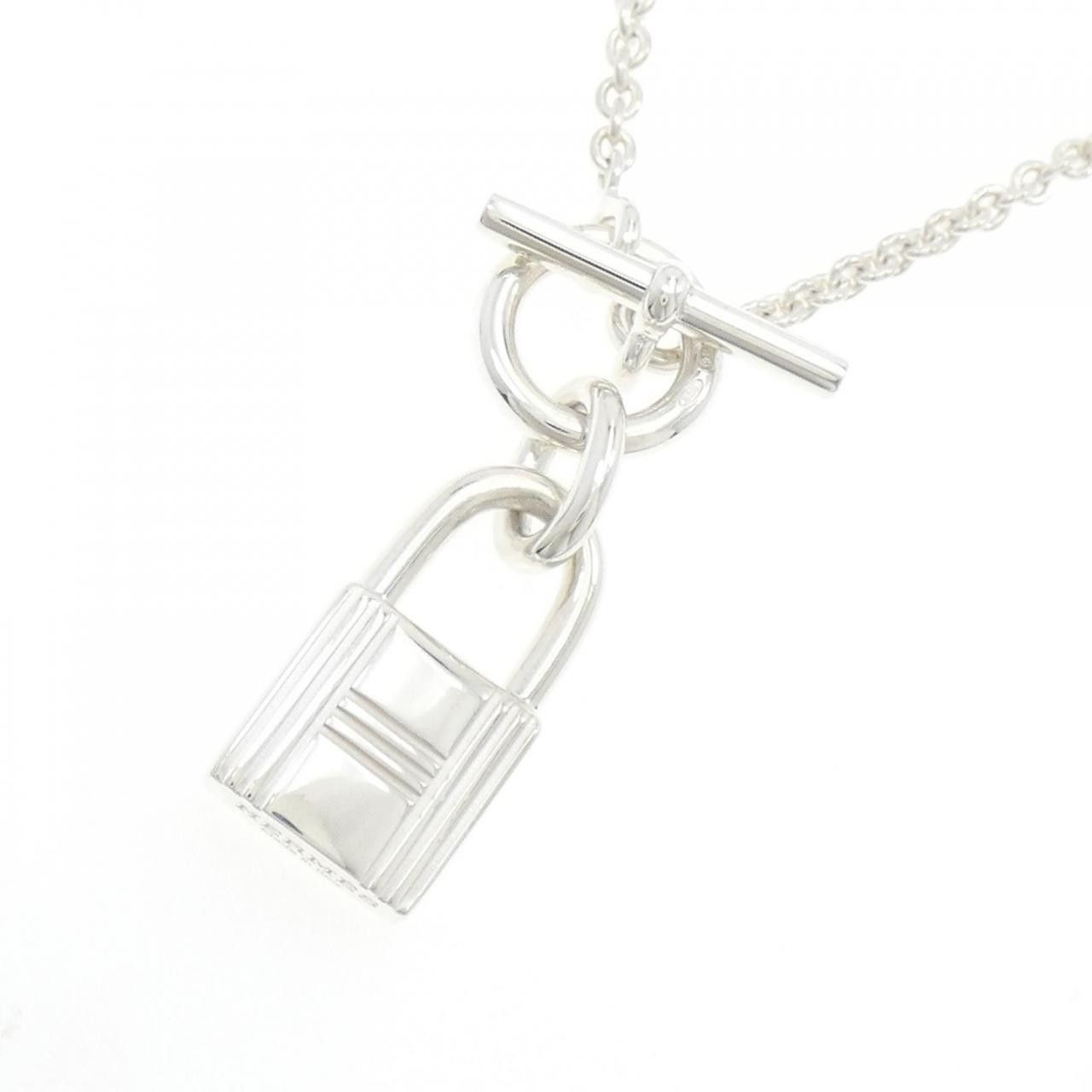 Hermes Hermes Hermès Amulette Cadena 925 Silver Necklace Metal Necklace DUTY FREE for USA Size ONE SIZE - 3 Thumbnail