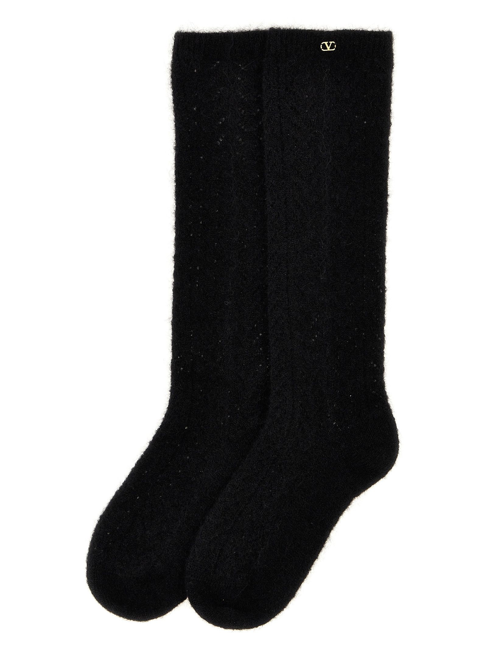 Valentino Valentino Garavani Mohair Socks Size ONE SIZE - 2 Thumbnail