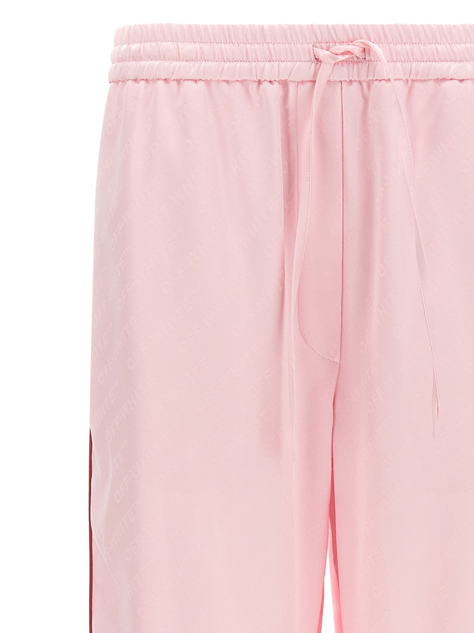 Off-White 'Jacquard Satin Pajama' Pants Size 28" / US 6 / IT 42 - 3 Thumbnail