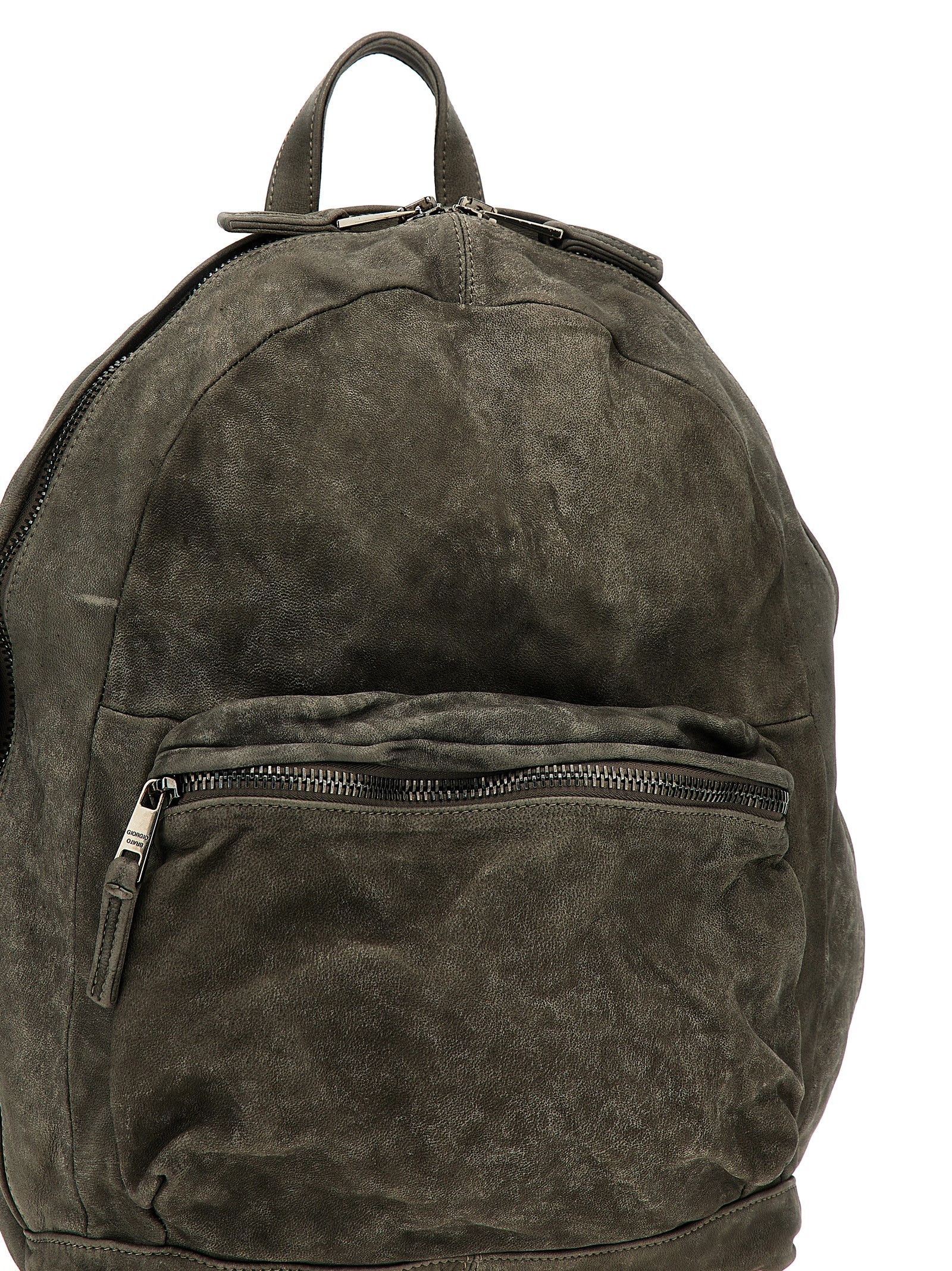 Giorgio Brato Leather Backpack Size ONE SIZE - 3 Thumbnail