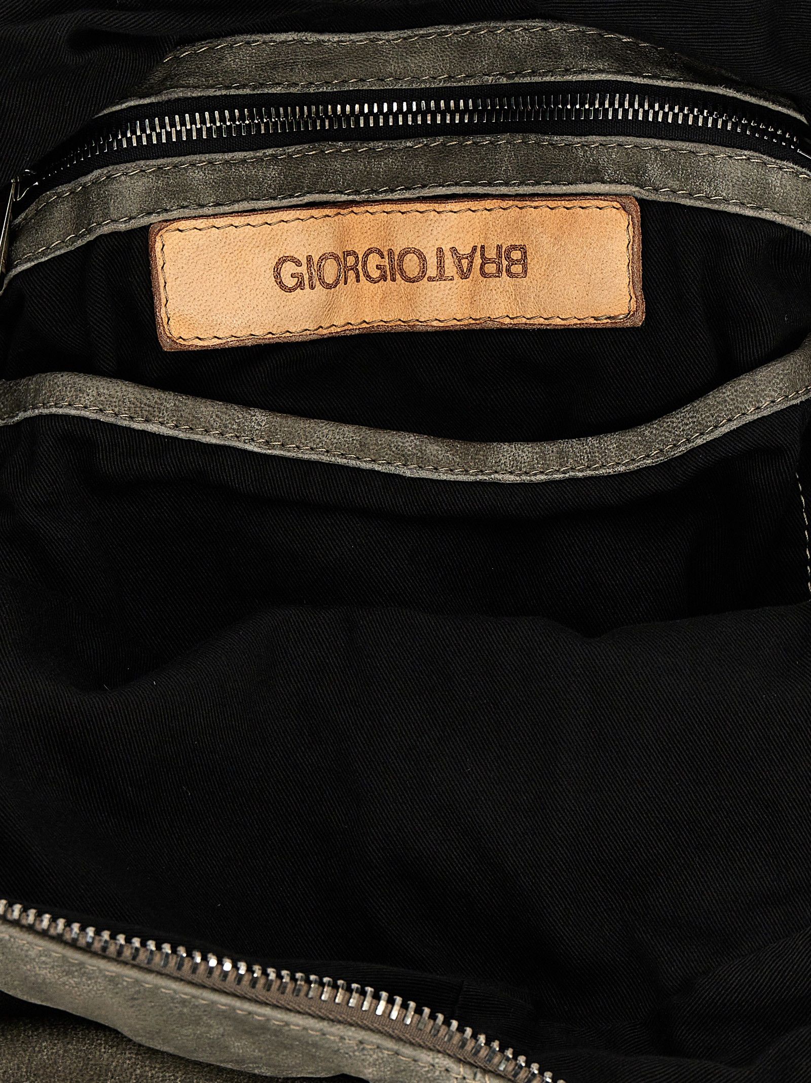 Giorgio Brato Leather Backpack Size ONE SIZE - 4 Thumbnail
