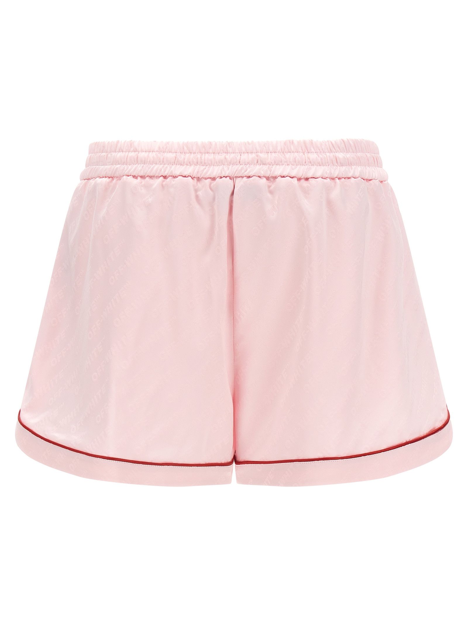 Off-White 'Jacquard Satin Pajama' Shorts Size 27" / US 4 / IT 40 - 2 Thumbnail