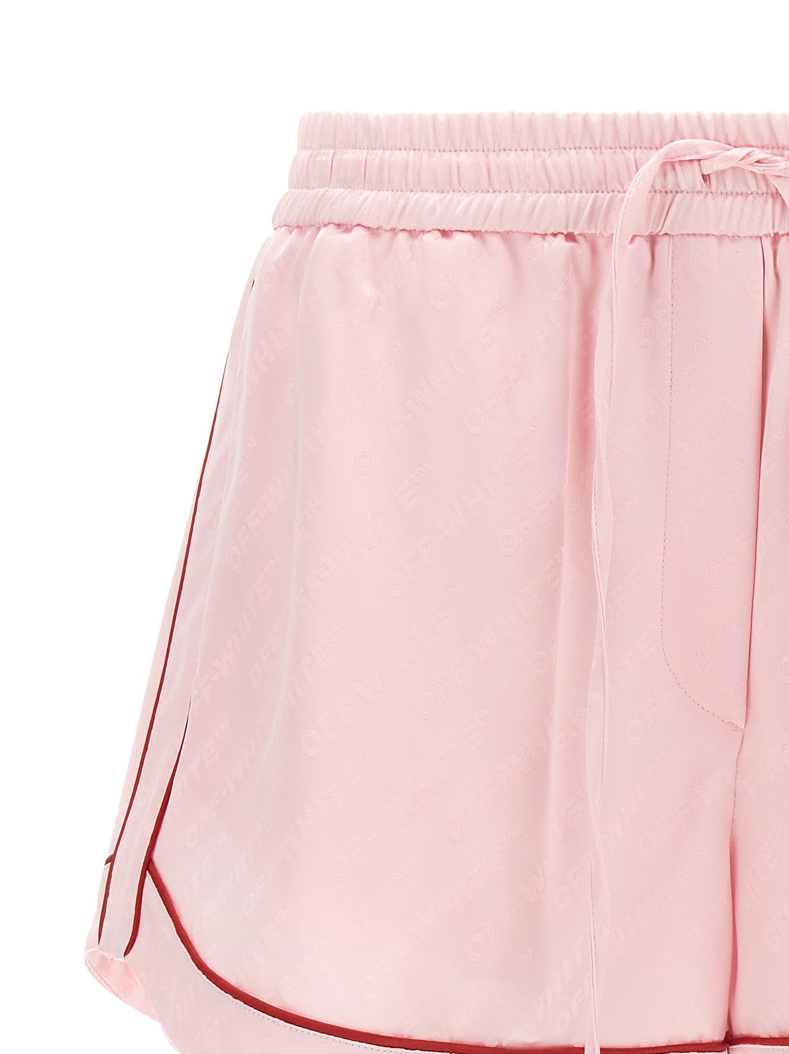 Off-White 'Jacquard Satin Pajama' Shorts Size 28" / US 6 / IT 42 - 3 Thumbnail