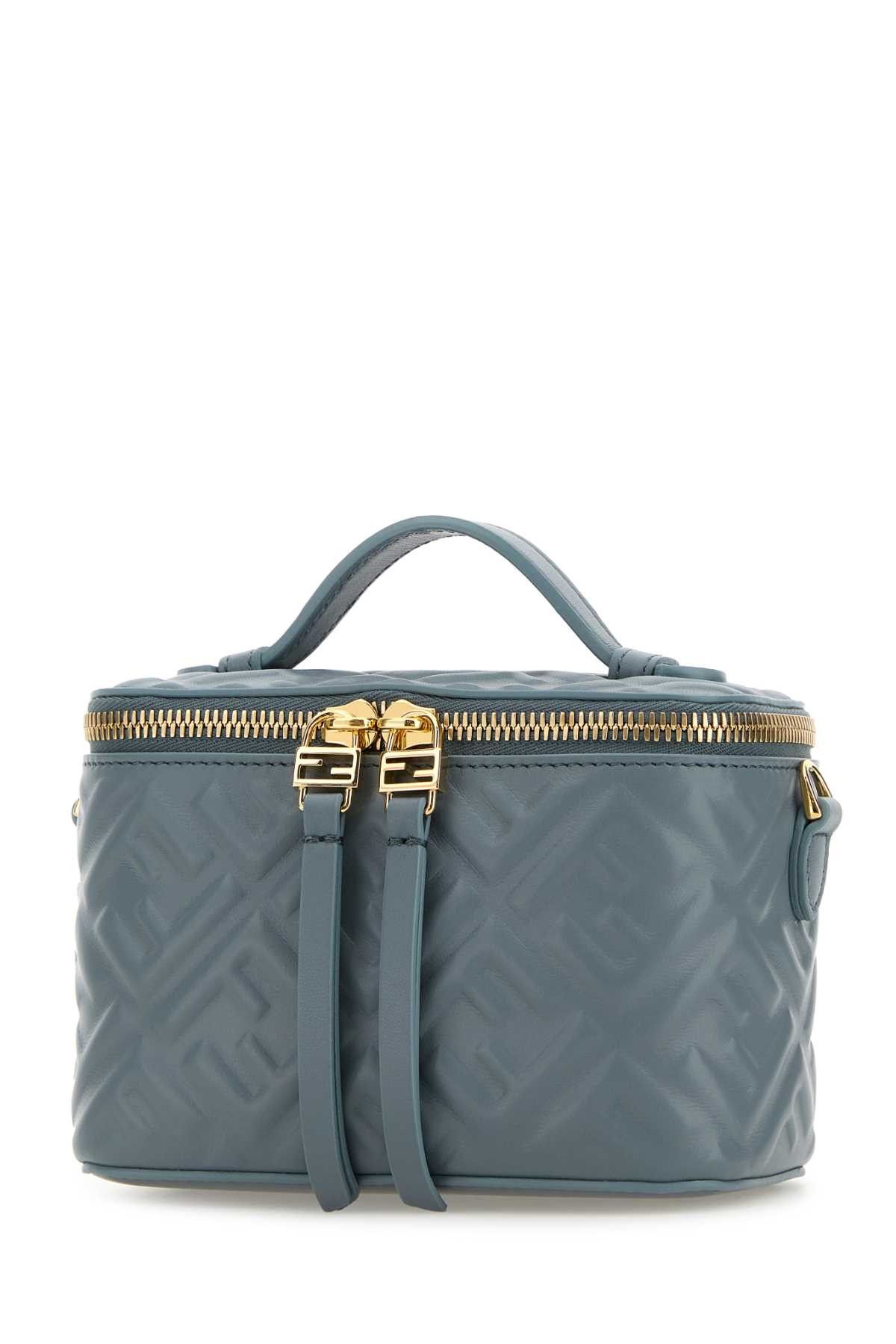 Fendi Cerulean Blue Leather Backpack Size ONE SIZE - 2 Thumbnail