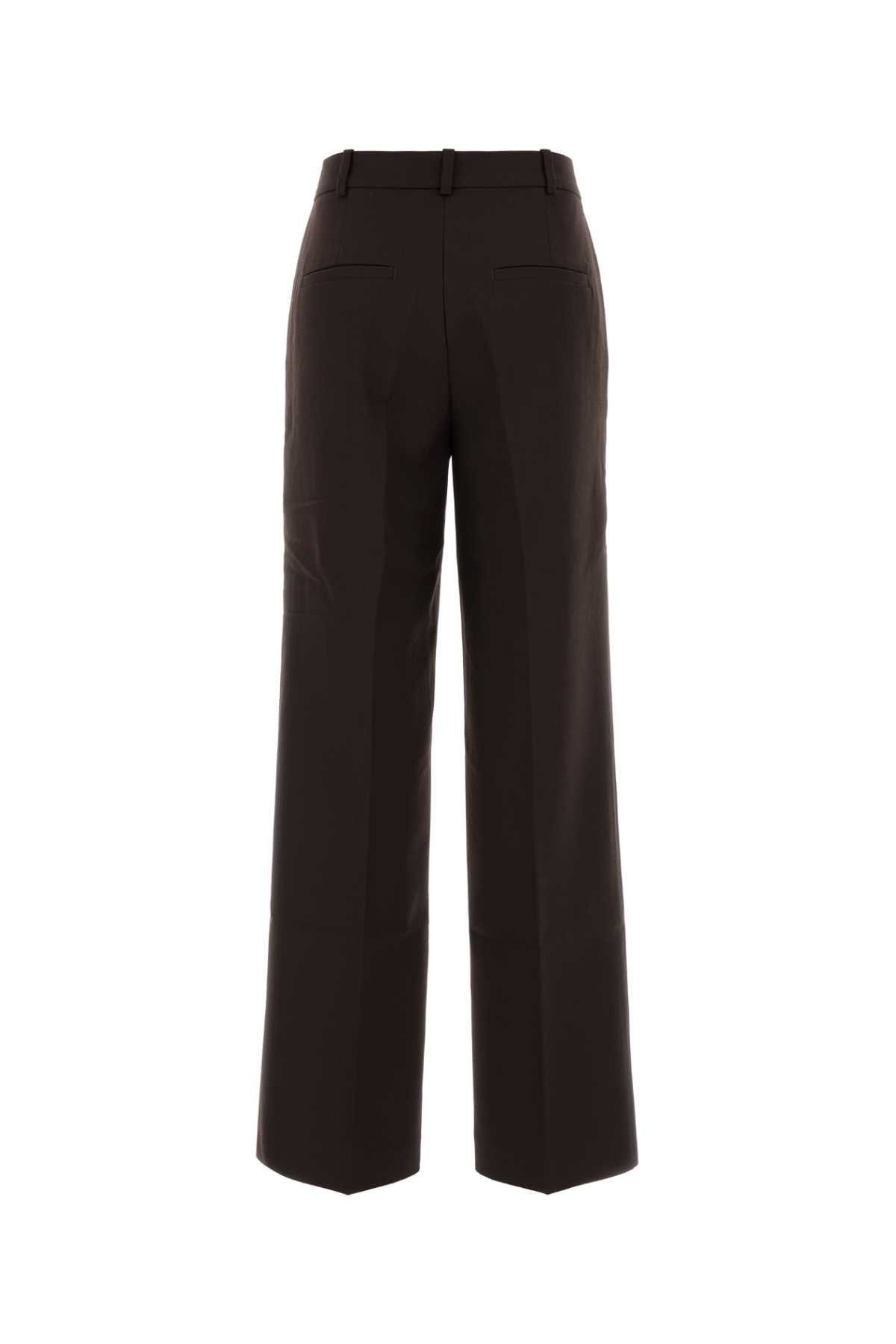 Anine Bing Chocolate Polyester Blend Palazzo Pant Size 26" / US 2 / IT 38 - 2 Thumbnail