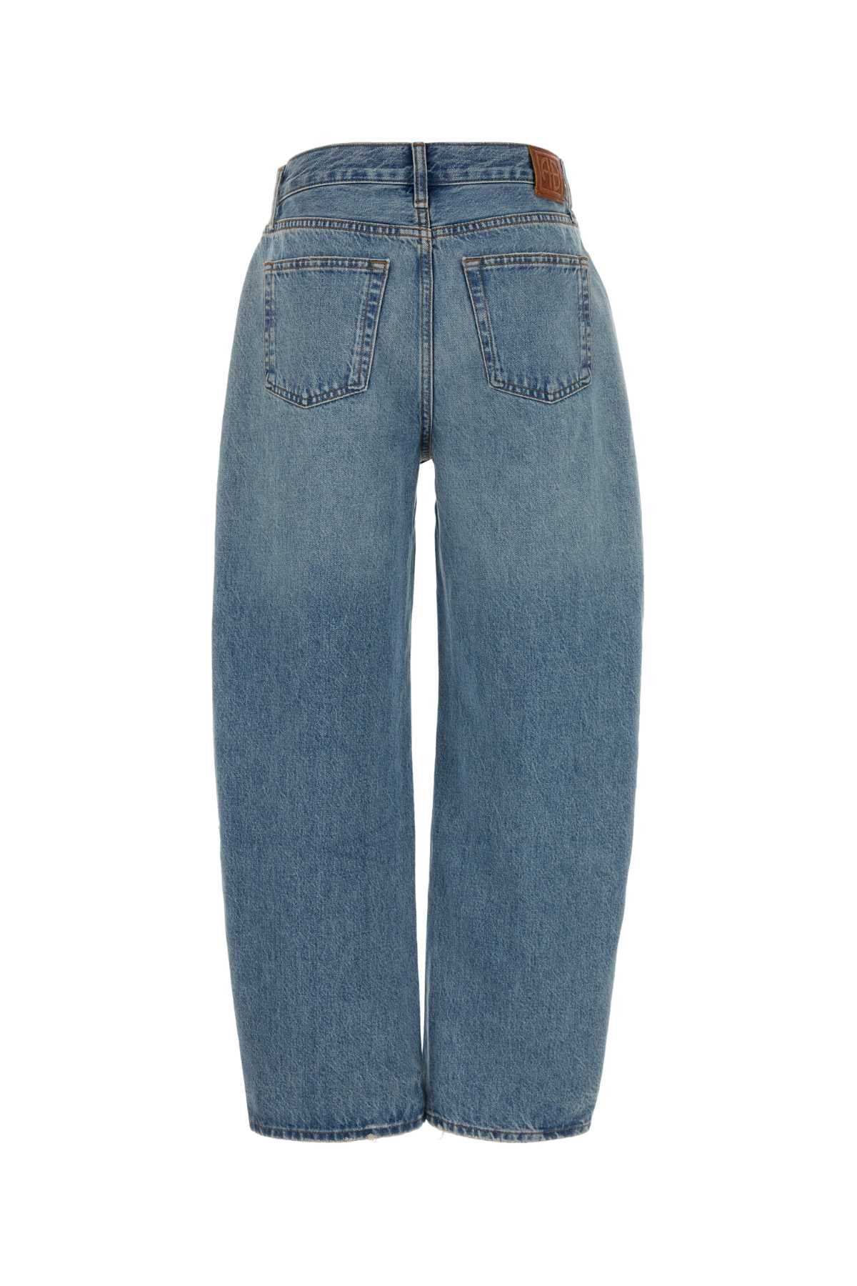 Anine Bing Wide-Leg Jeans In Denim Size 27" / US 4 / IT 40 - 2 Thumbnail