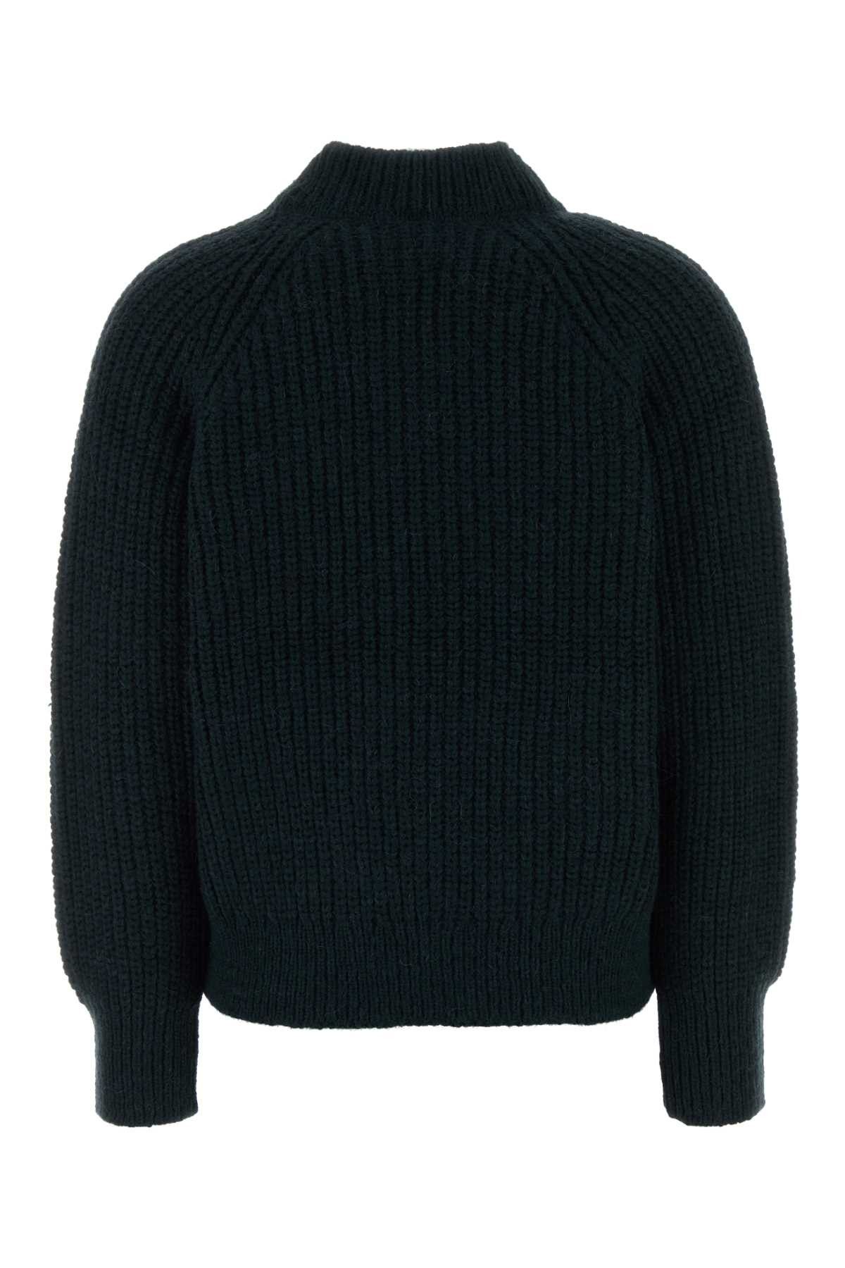 Anine Bing Petrol Blue Kendrick Sweater Size M / US 6-8 / IT 42-44 - 2 Thumbnail