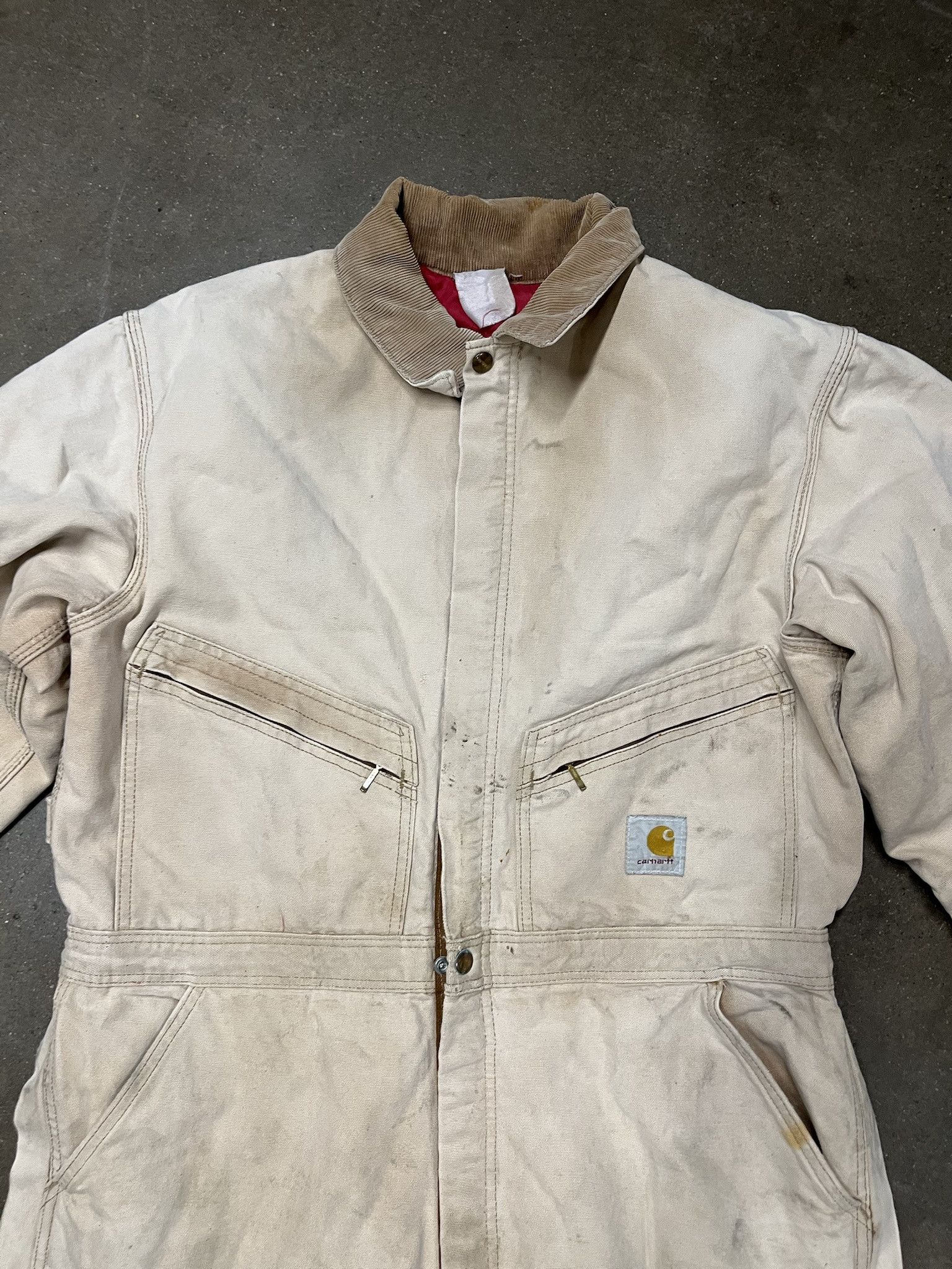 Carhartt × Vintage Vintage 1990s Carhartt Canvas Padded Overall Snow Suit Size XL Size US XL / EU 56 / 4 - 2 Thumbnail