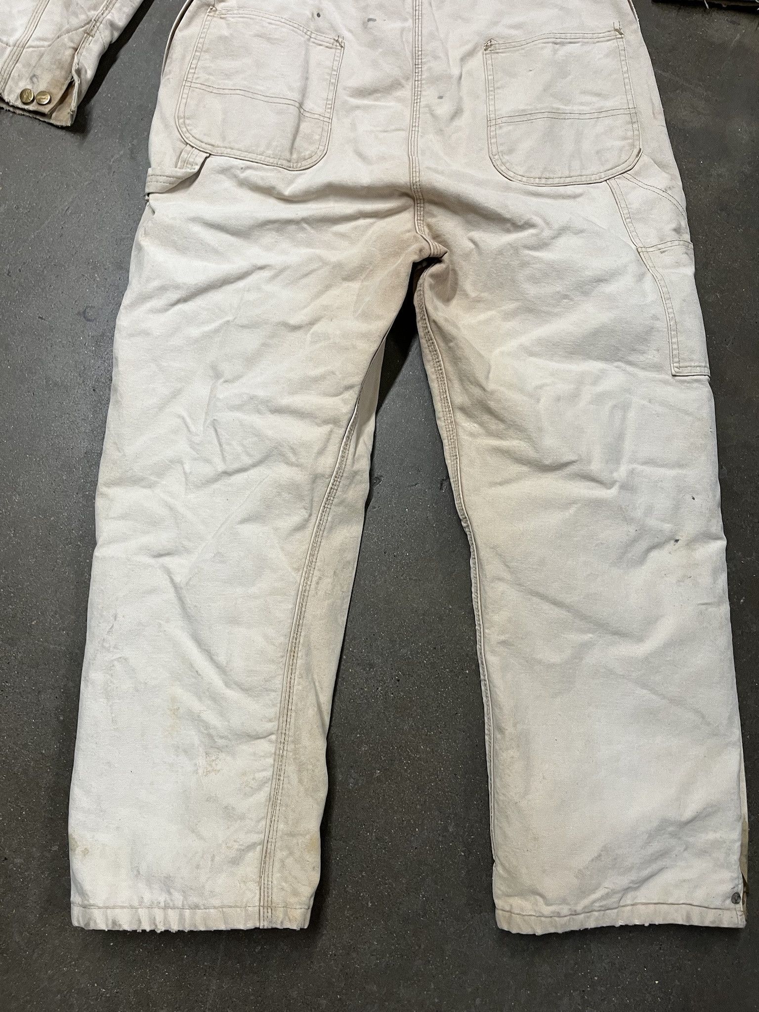 Carhartt × Vintage Vintage 1990s Carhartt Canvas Padded Overall Snow Suit Size XL Size US XL / EU 56 / 4 - 7 Thumbnail