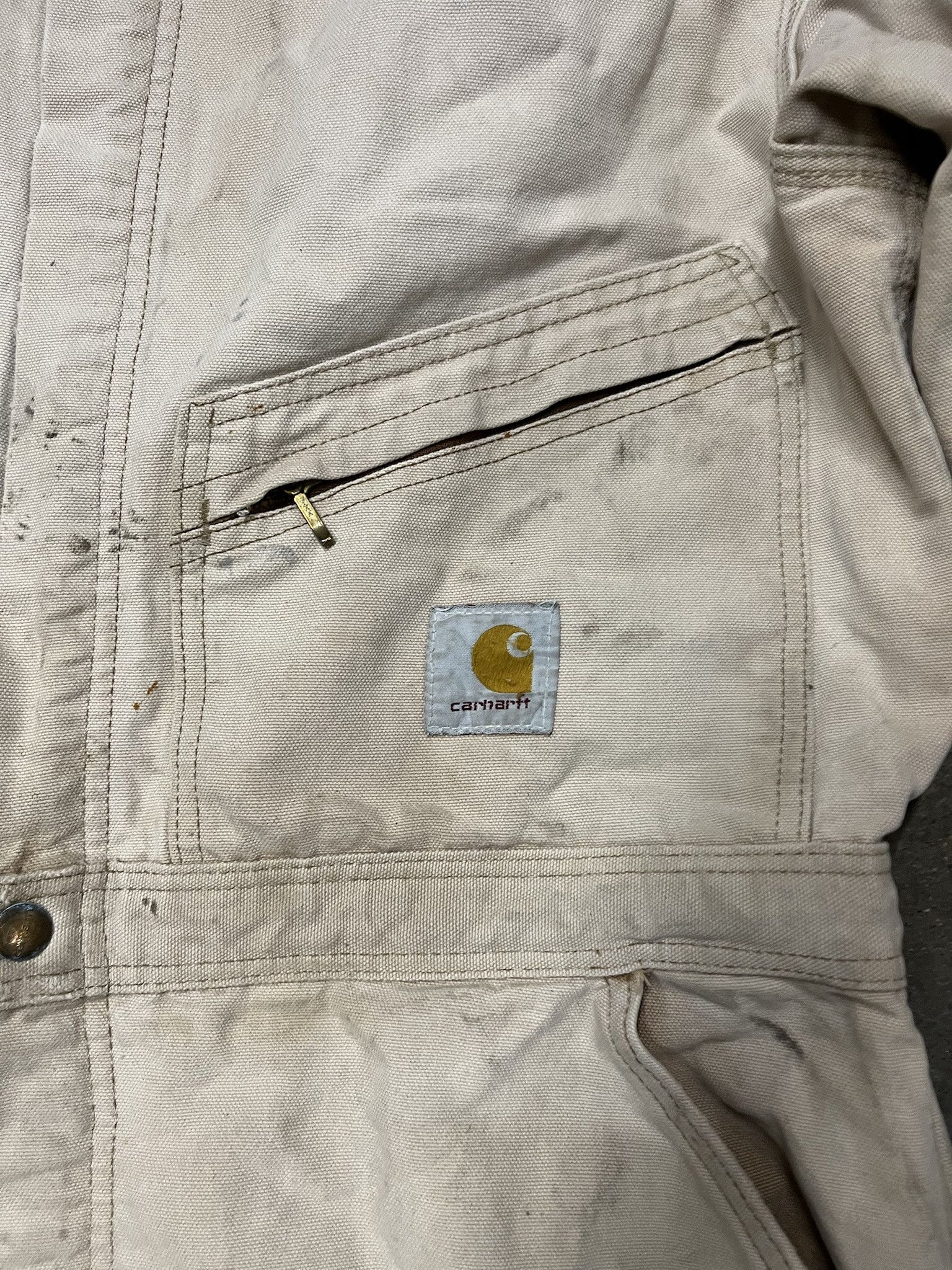 Carhartt × Vintage Vintage 1990s Carhartt Canvas Padded Overall Snow Suit Size XL Size US XL / EU 56 / 4 - 4 Thumbnail