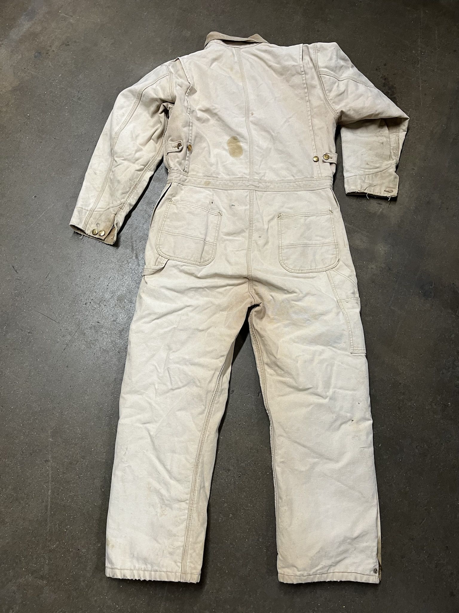 Carhartt × Vintage Vintage 1990s Carhartt Canvas Padded Overall Snow Suit Size XL Size US XL / EU 56 / 4 - 5 Thumbnail