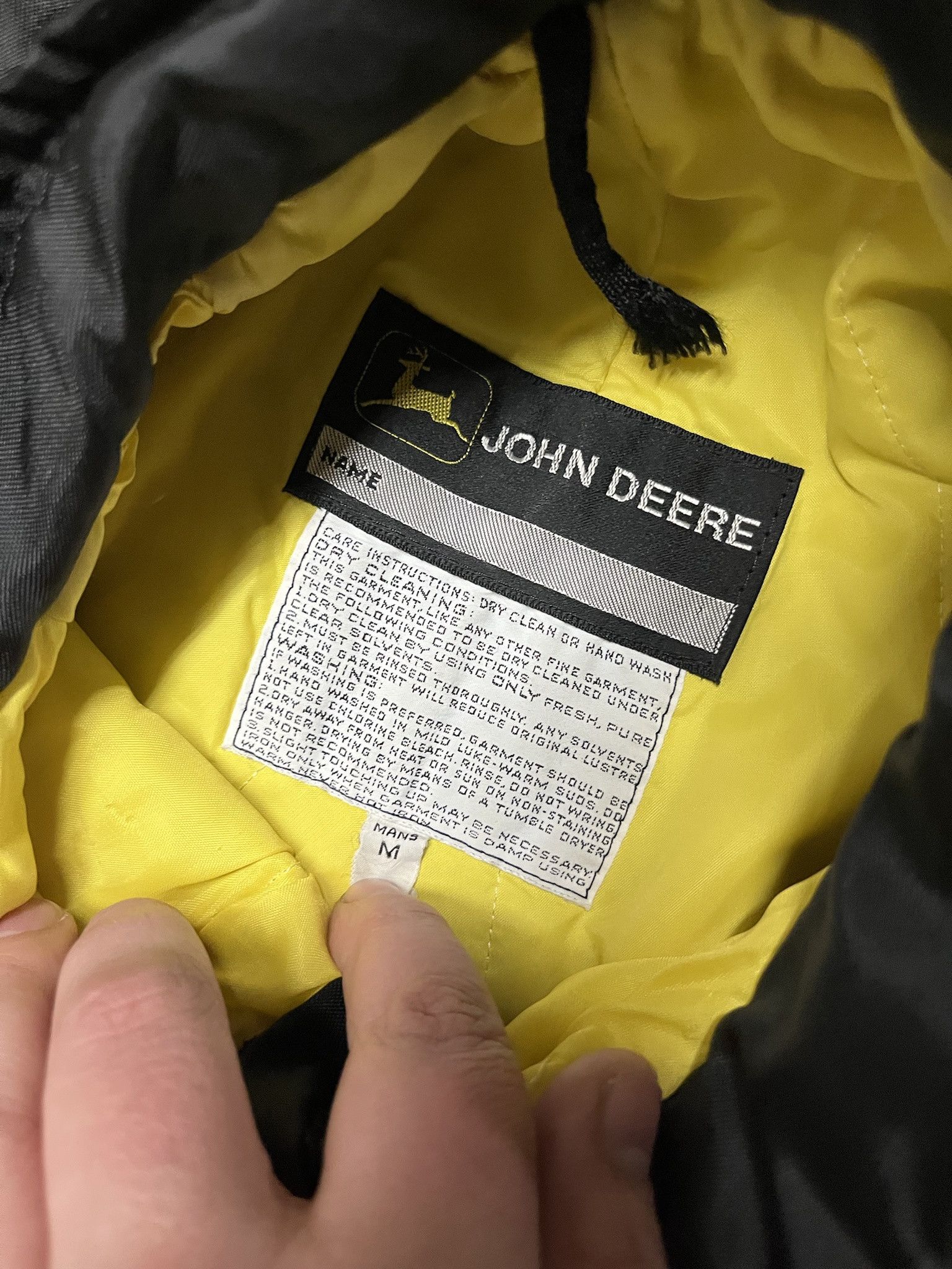 Carhartt × Vintage Vintage 1980s John Deere Coverall Cold Weather Puffer Snow Suit Size M Size US M / EU 48-50 / 2 - 5 Thumbnail