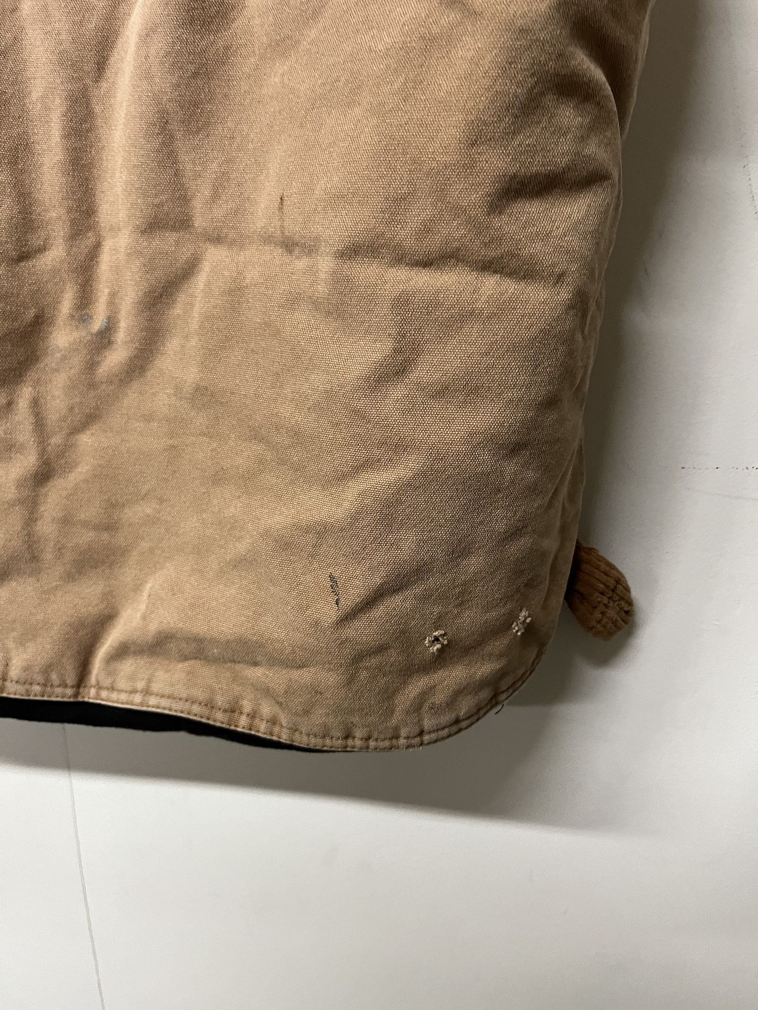 Carhartt × Vintage Vintage 1990s Canvas Fleece Llined Work Vest Size XL Size US XL / EU 56 / 4 - 5 Thumbnail