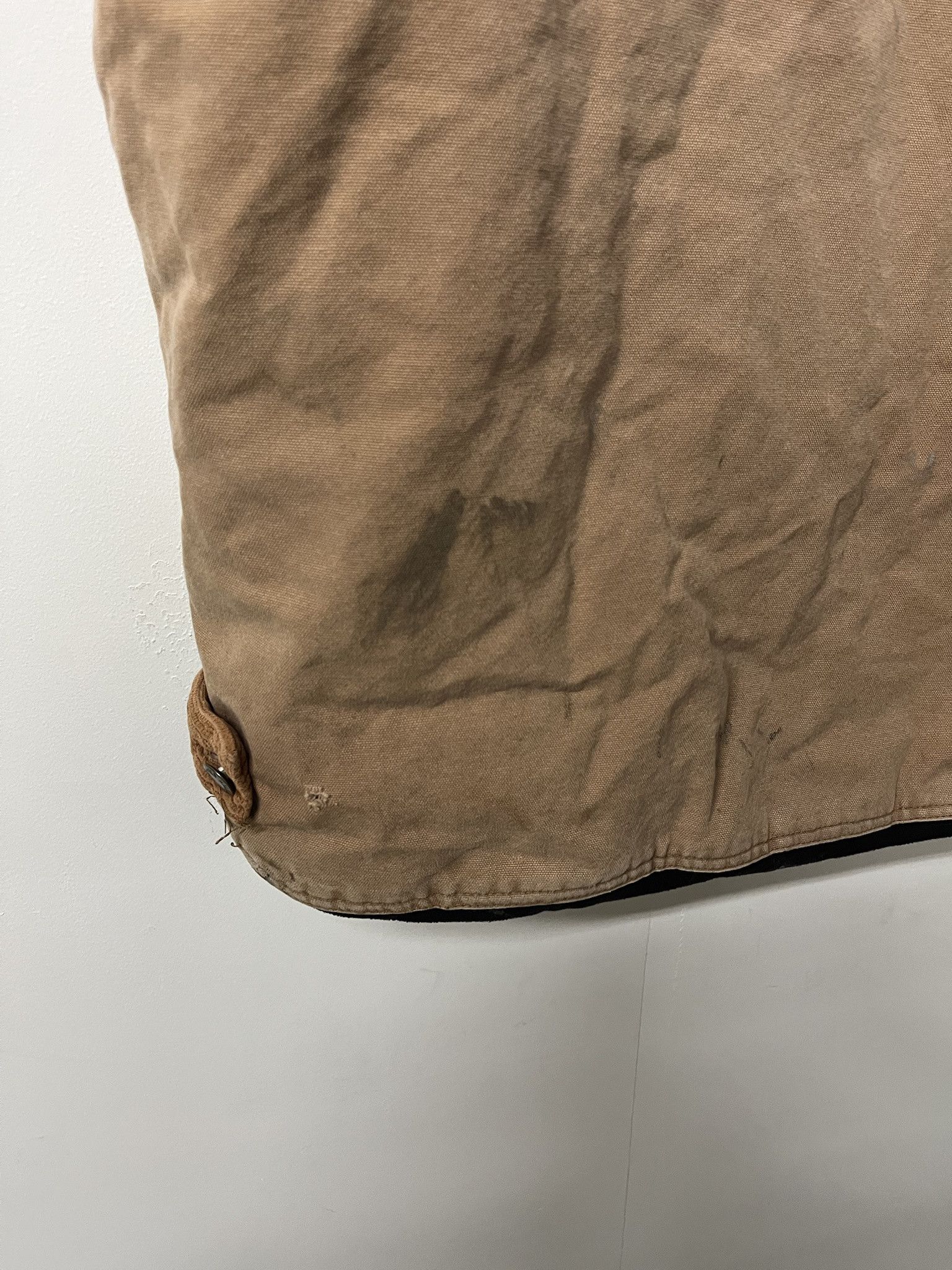 Carhartt × Vintage Vintage 1990s Canvas Fleece Llined Work Vest Size XL Size US XL / EU 56 / 4 - 6 Thumbnail