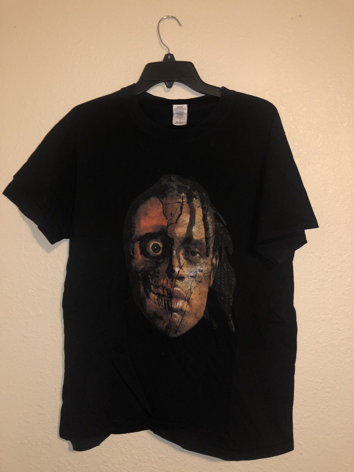 Travis Scott Travis Scott merch Rodeo Face tee (Gildan) Size US L / EU 52-54 / 3 - 1 Thumbnail