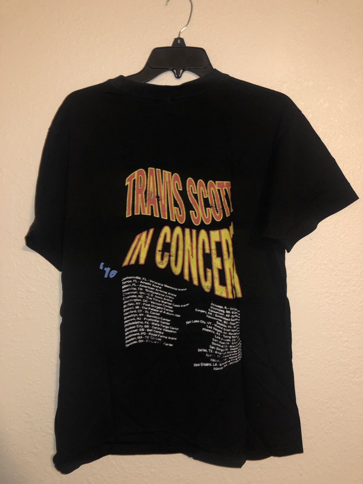 Travis Scott Travis Scott merch Rodeo Face tee (Gildan) Size US L / EU 52-54 / 3 - 2 Thumbnail