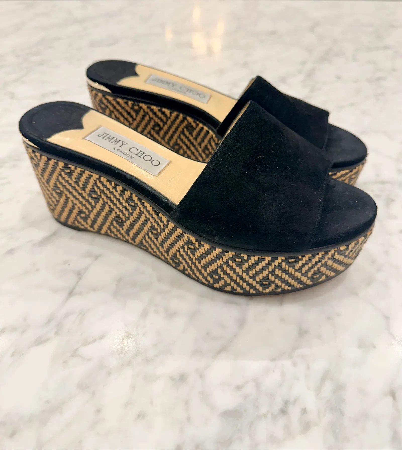 Jimmy Choo Jimmy Choo Sandals Size US 7 / IT 37 - 4 Thumbnail
