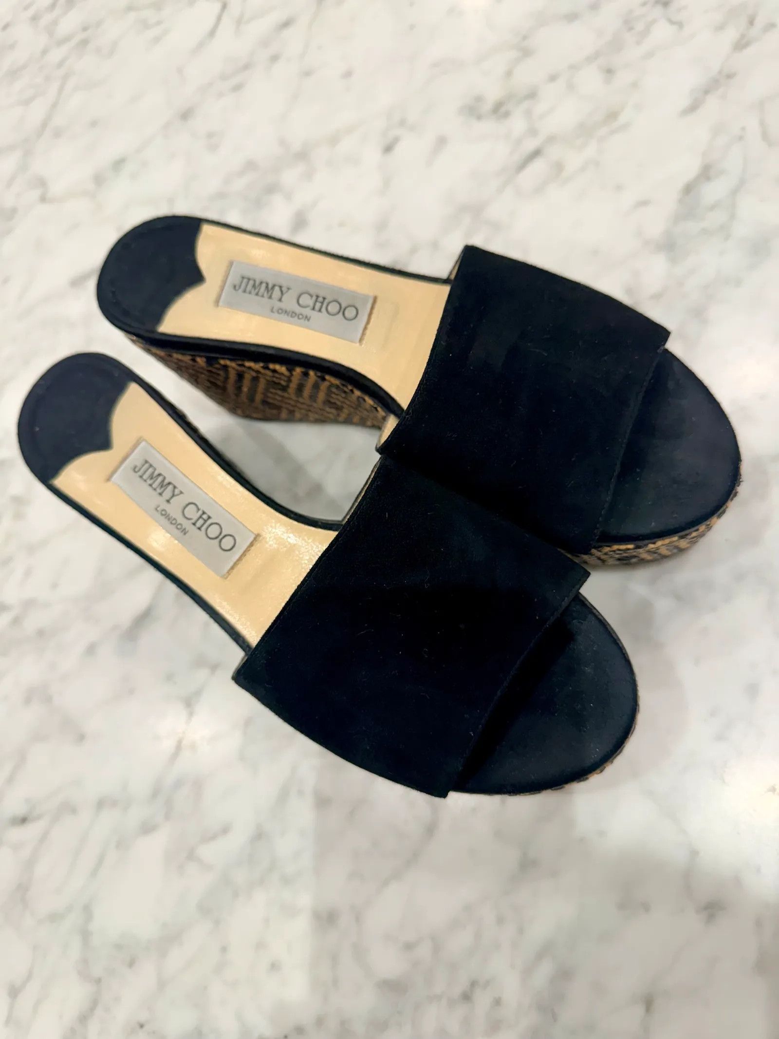 Jimmy Choo Jimmy Choo Sandals Size US 7 / IT 37 - 3 Thumbnail