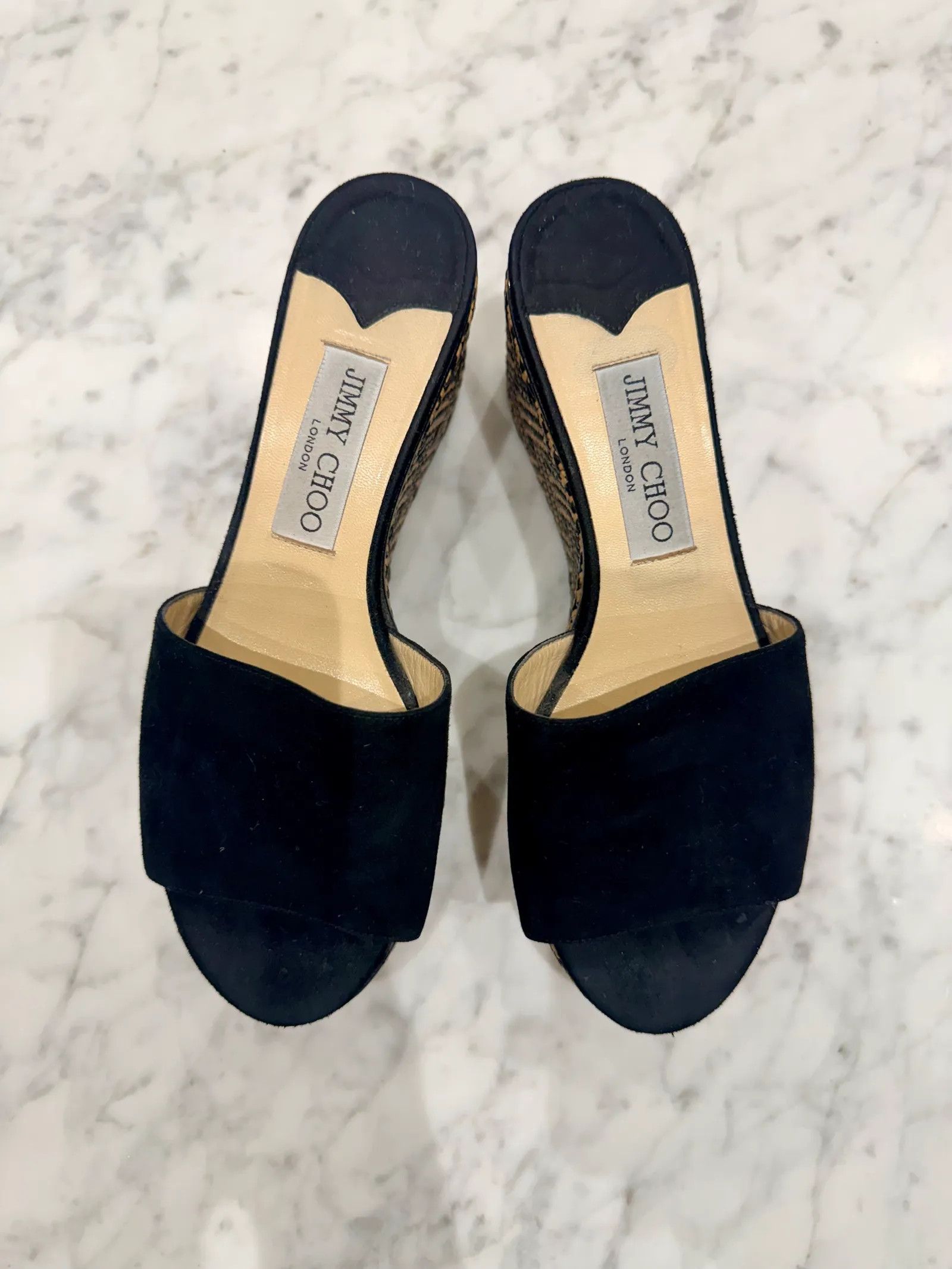 Jimmy Choo Jimmy Choo Sandals Size US 7 / IT 37 - 2 Thumbnail