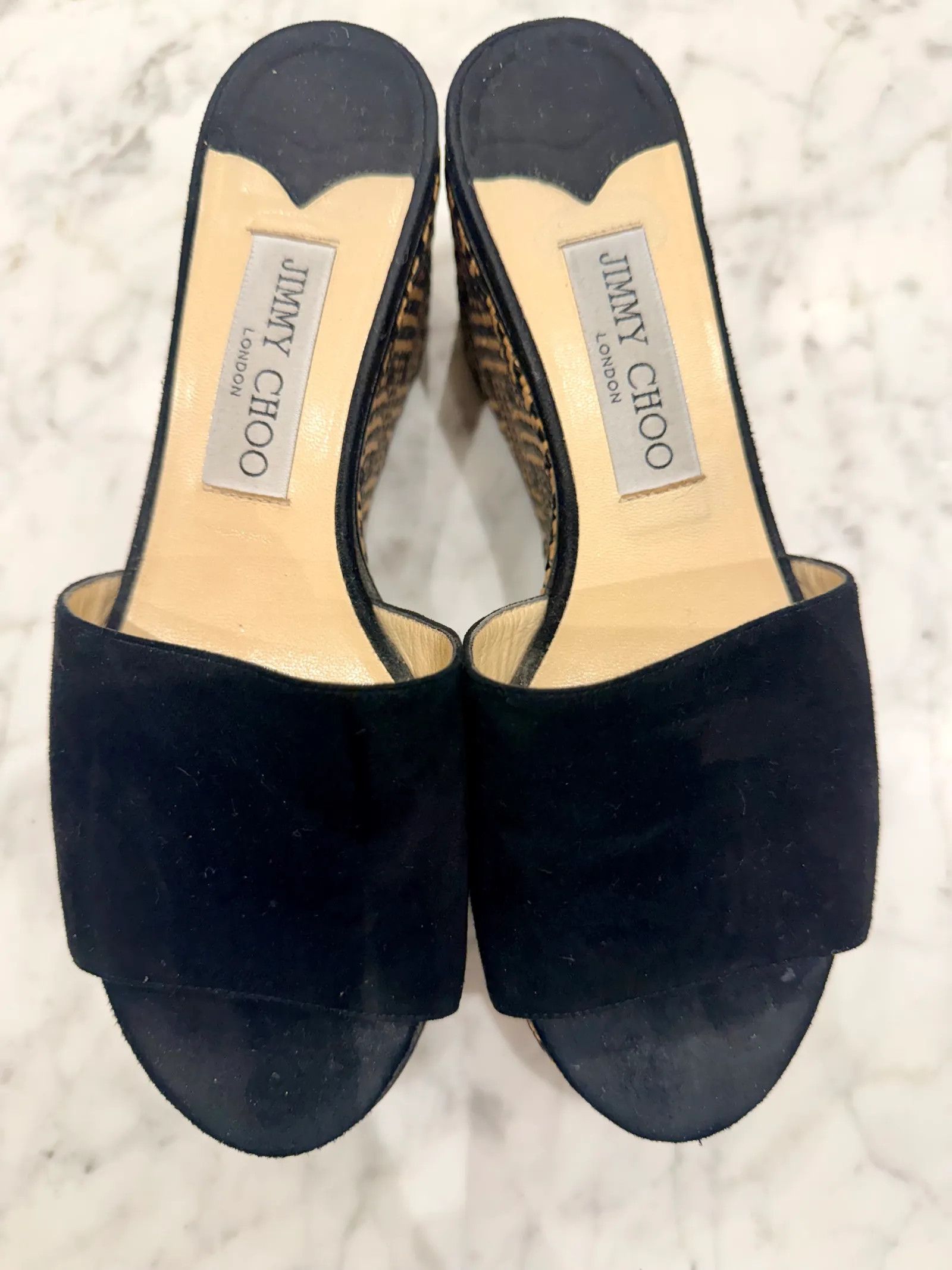 Jimmy Choo Jimmy Choo Sandals Size US 7 / IT 37 - 9 Thumbnail