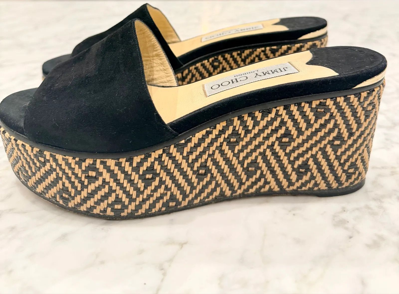 Jimmy Choo Jimmy Choo Sandals Size US 7 / IT 37 - 6 Thumbnail