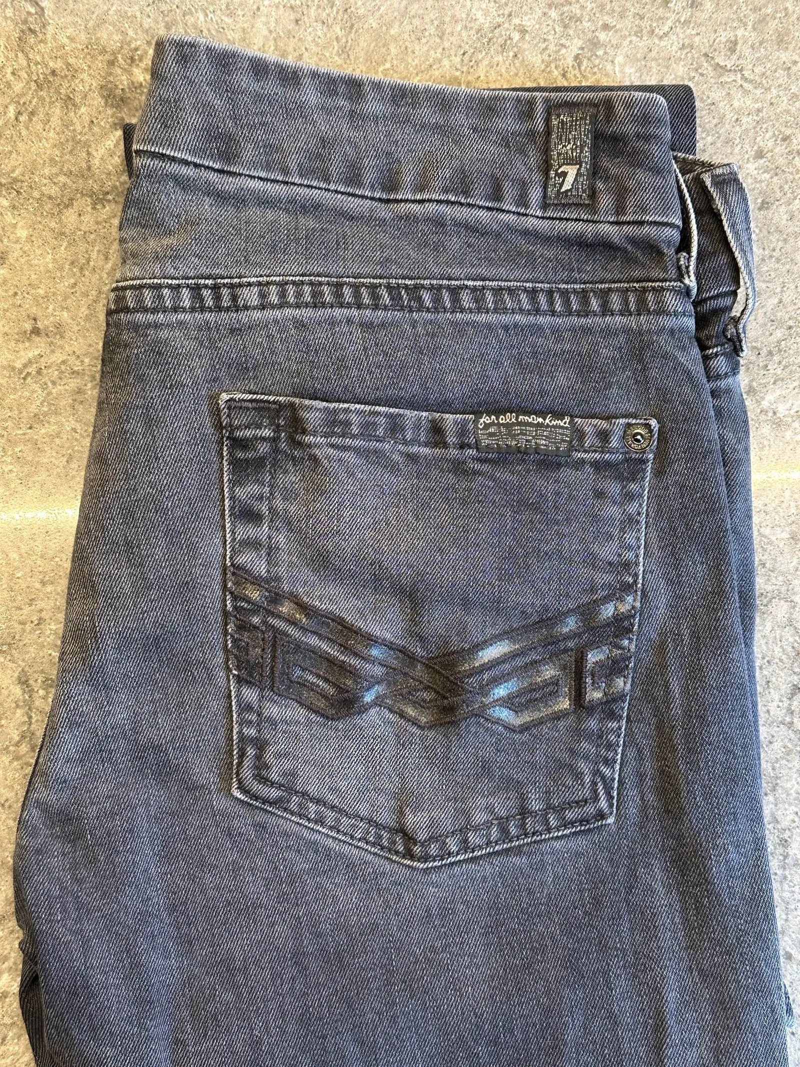 7 For All Mankind 7 For All Mankind Carolyn Jeans Size 28" / US 6 / IT 42 - 2 Thumbnail