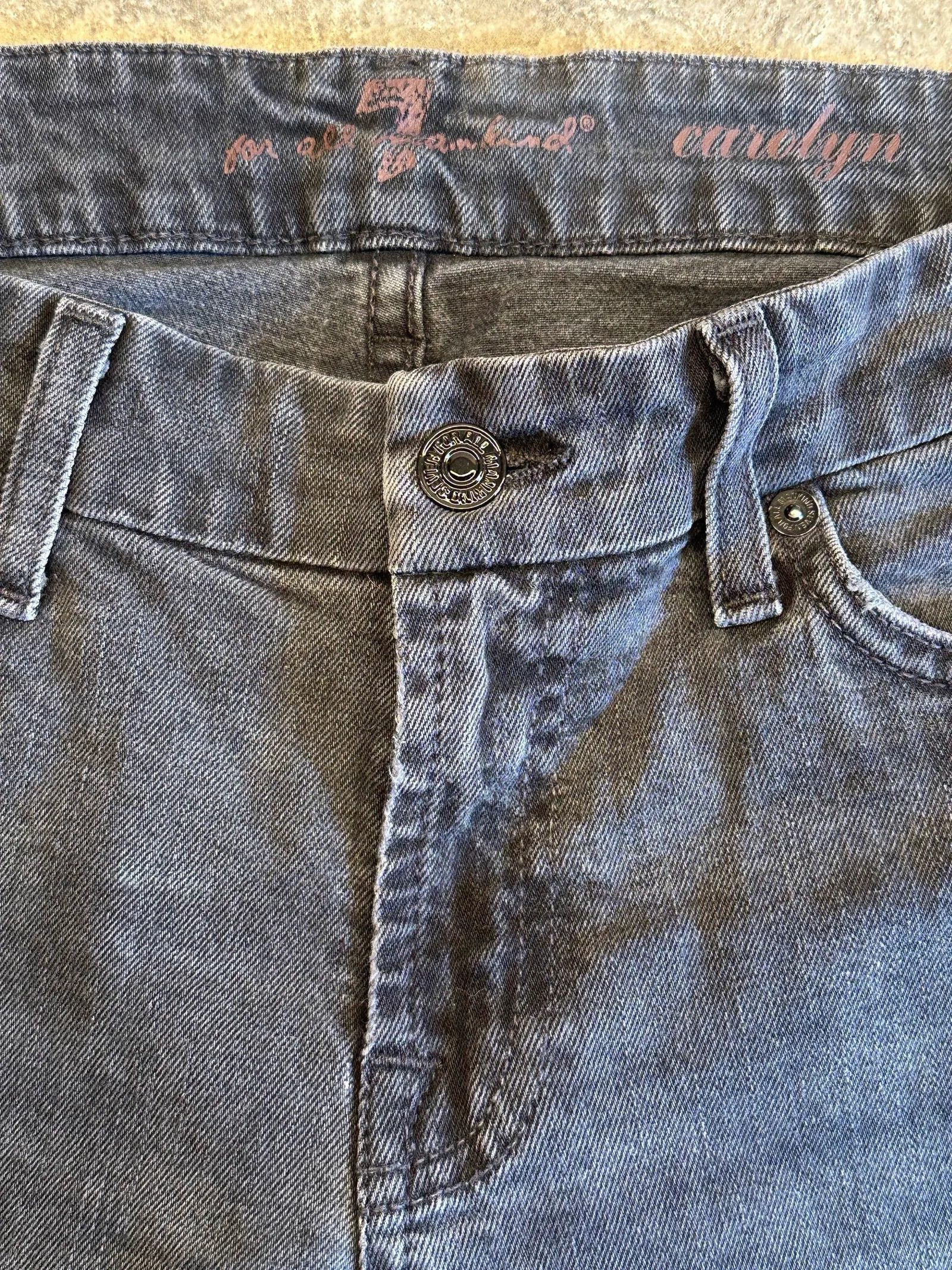 7 For All Mankind 7 For All Mankind Carolyn Jeans Size 28" / US 6 / IT 42 - 4 Thumbnail