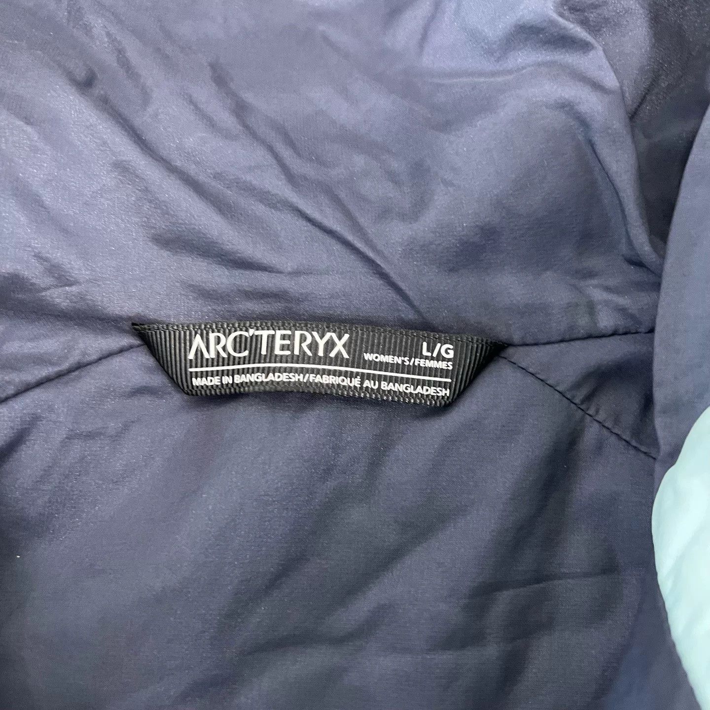 Arc'teryx arc'teryx ice blue cotton jacket size L Size US L / EU 52-54 / 3 - 4 Thumbnail