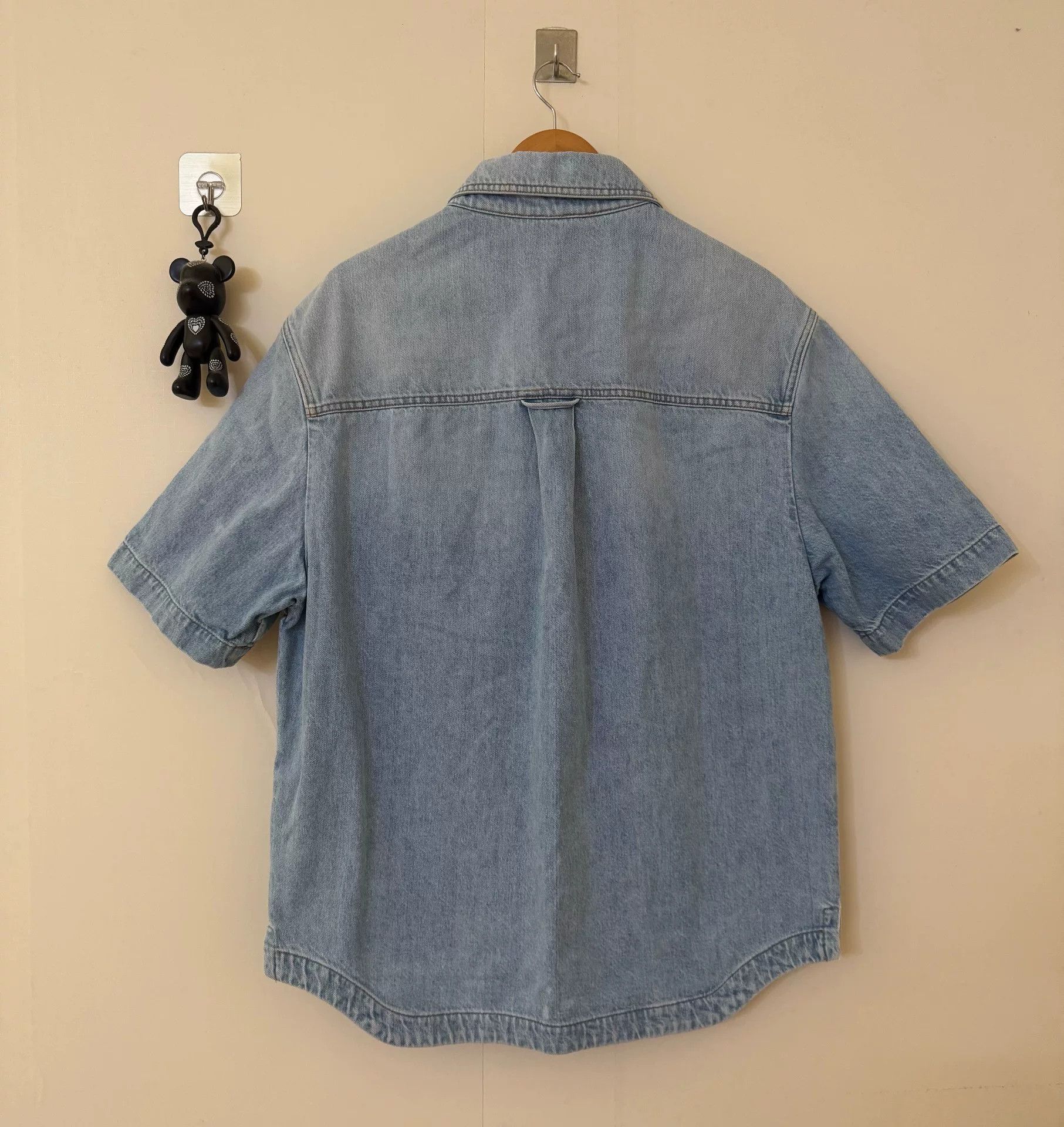 Louis Vuitton lv denim short sleeve shirt Size US L / EU 52-54 / 3 - 3 Thumbnail