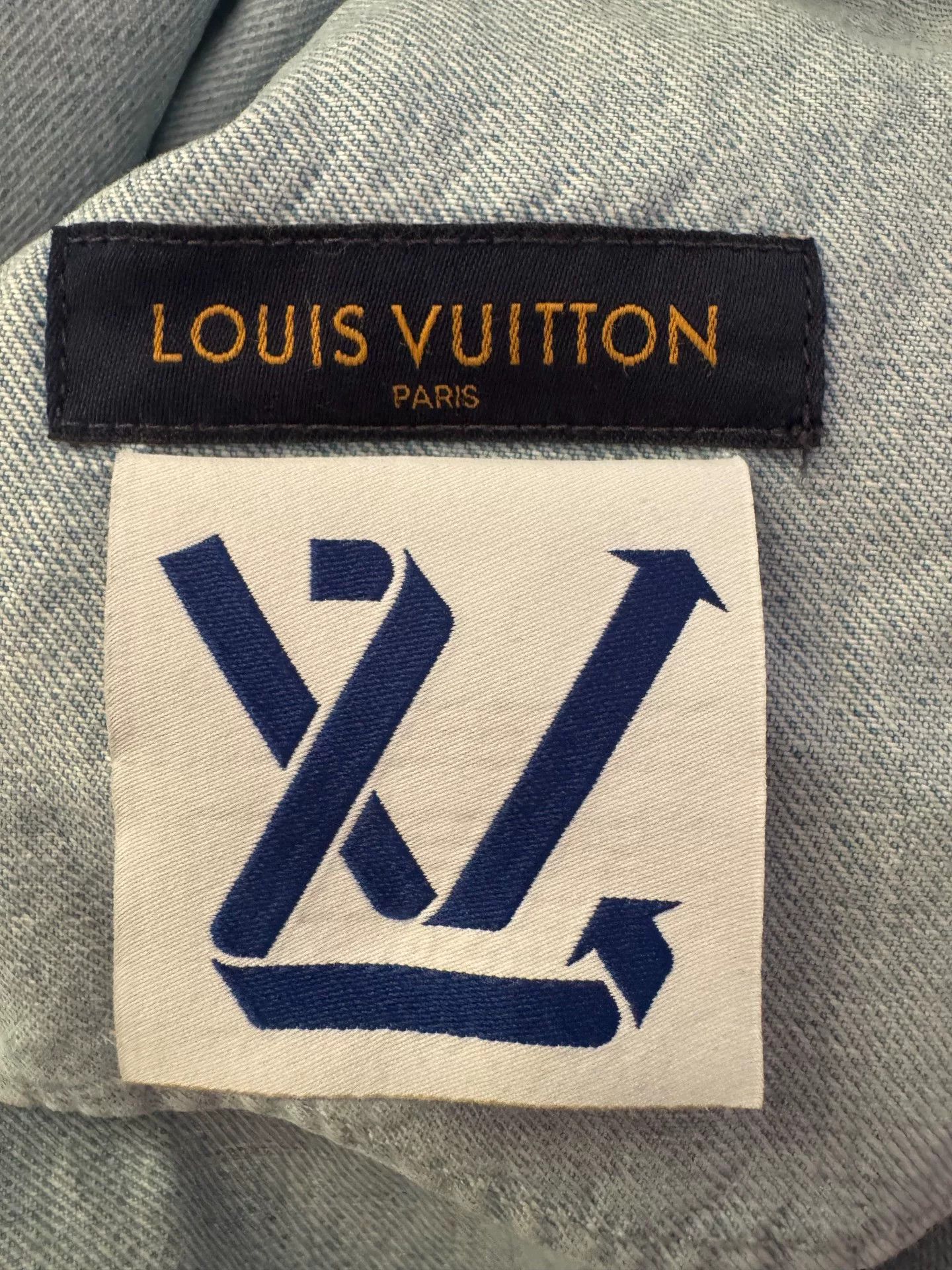 Louis Vuitton lv denim short sleeve shirt Size US L / EU 52-54 / 3 - 5 Thumbnail