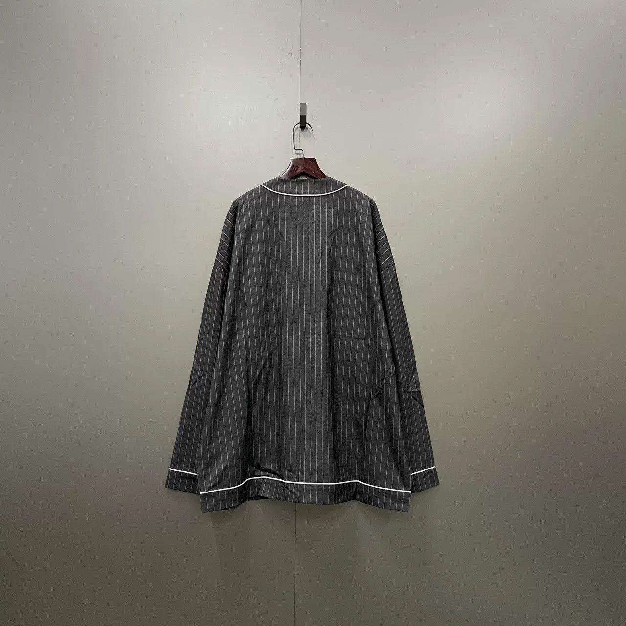 Maison Margiela gray striped homewear set Size 30" / US 8 / IT 44 - 3 Thumbnail