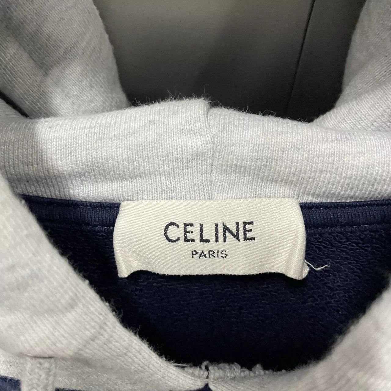 Celine celine hybrid two-tone hoodie sweatshirt Size XS / US 0-2 / IT 36-38 - 3 Thumbnail