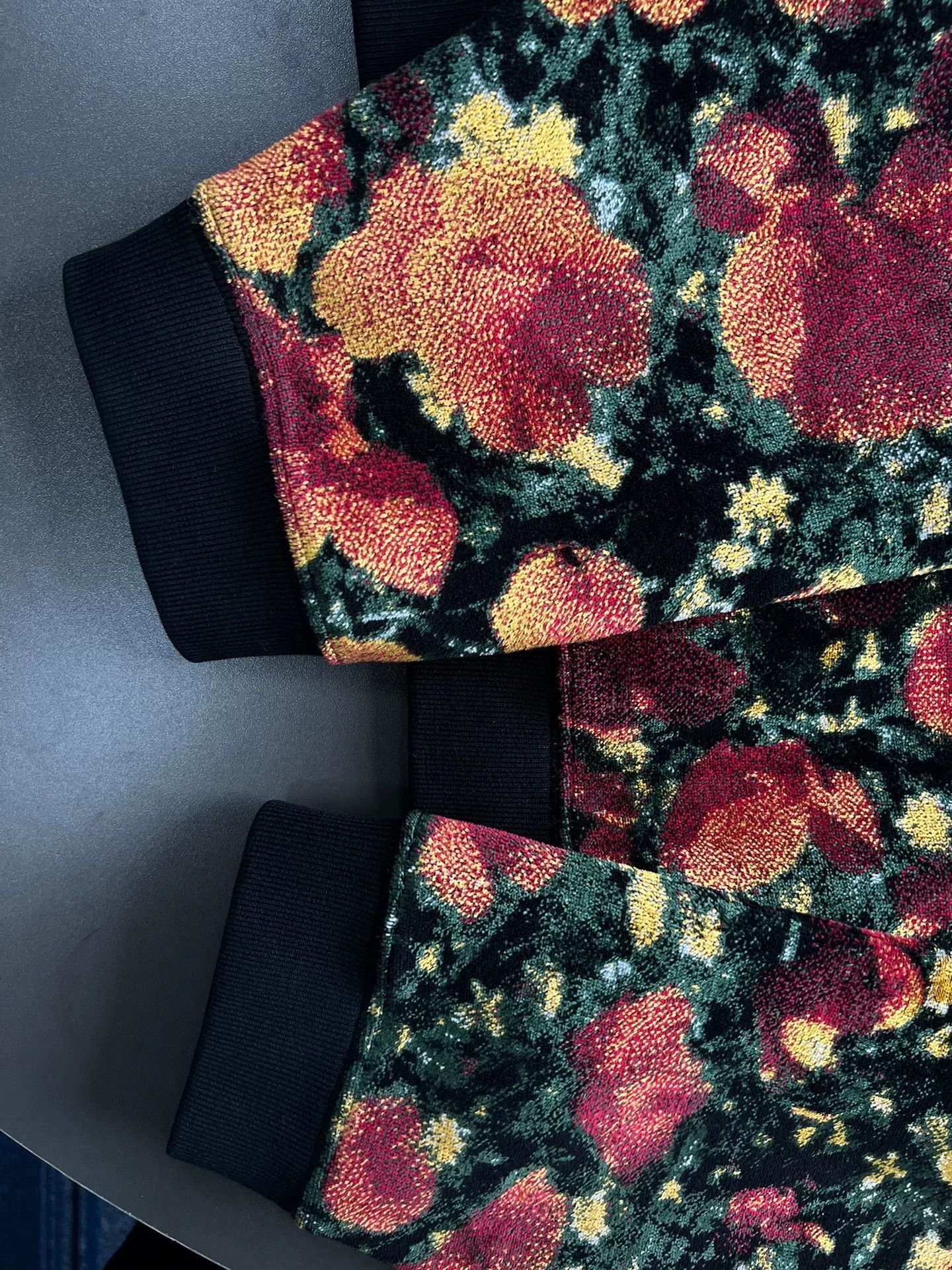 Louis Vuitton lv floral print hooded sweatshirt size m Size M / US 6-8 / IT 42-44 - 4 Thumbnail