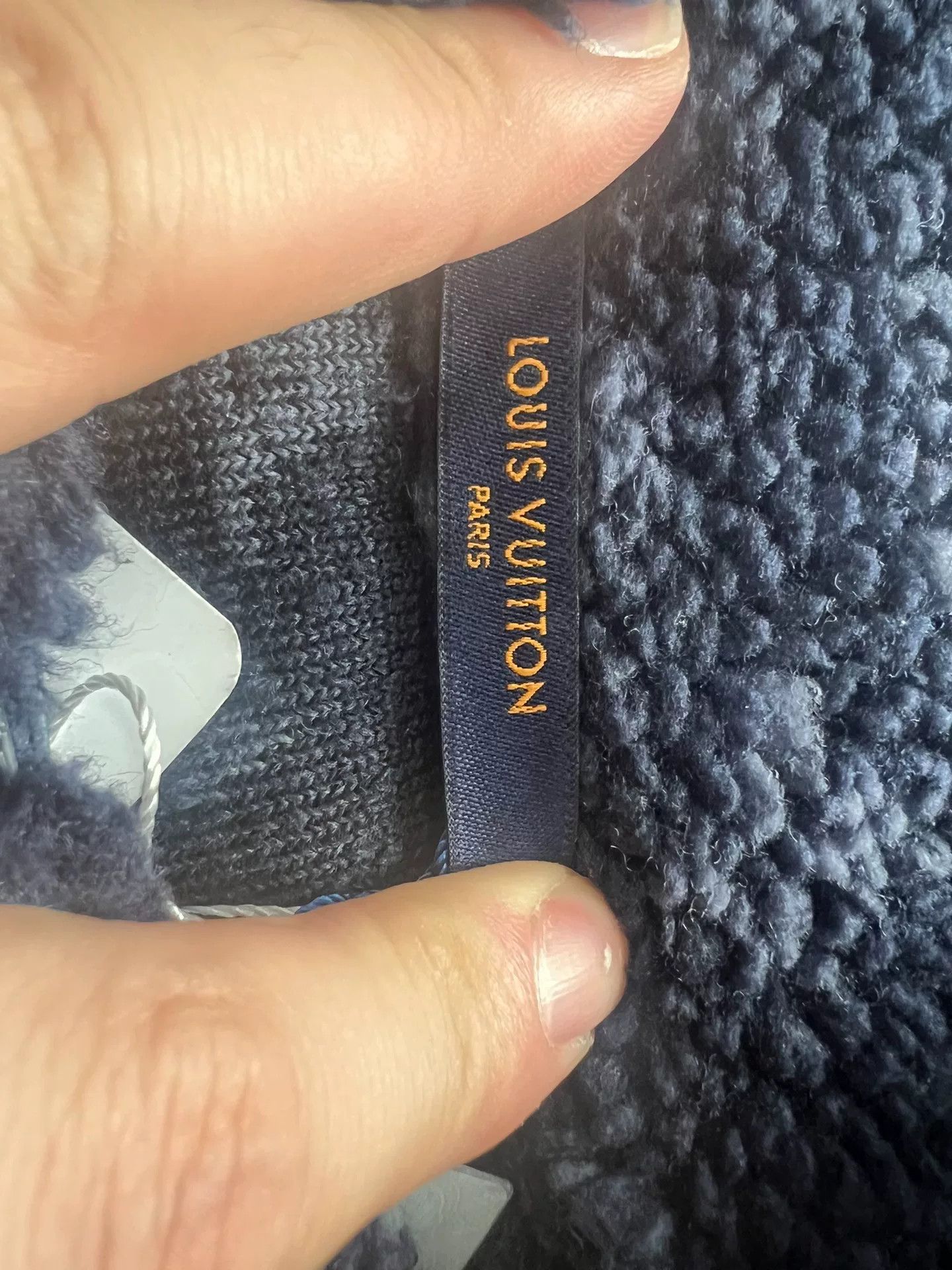 Louis Vuitton lv teddy coat in blue size L Size US L / EU 52-54 / 3 - 3 Thumbnail