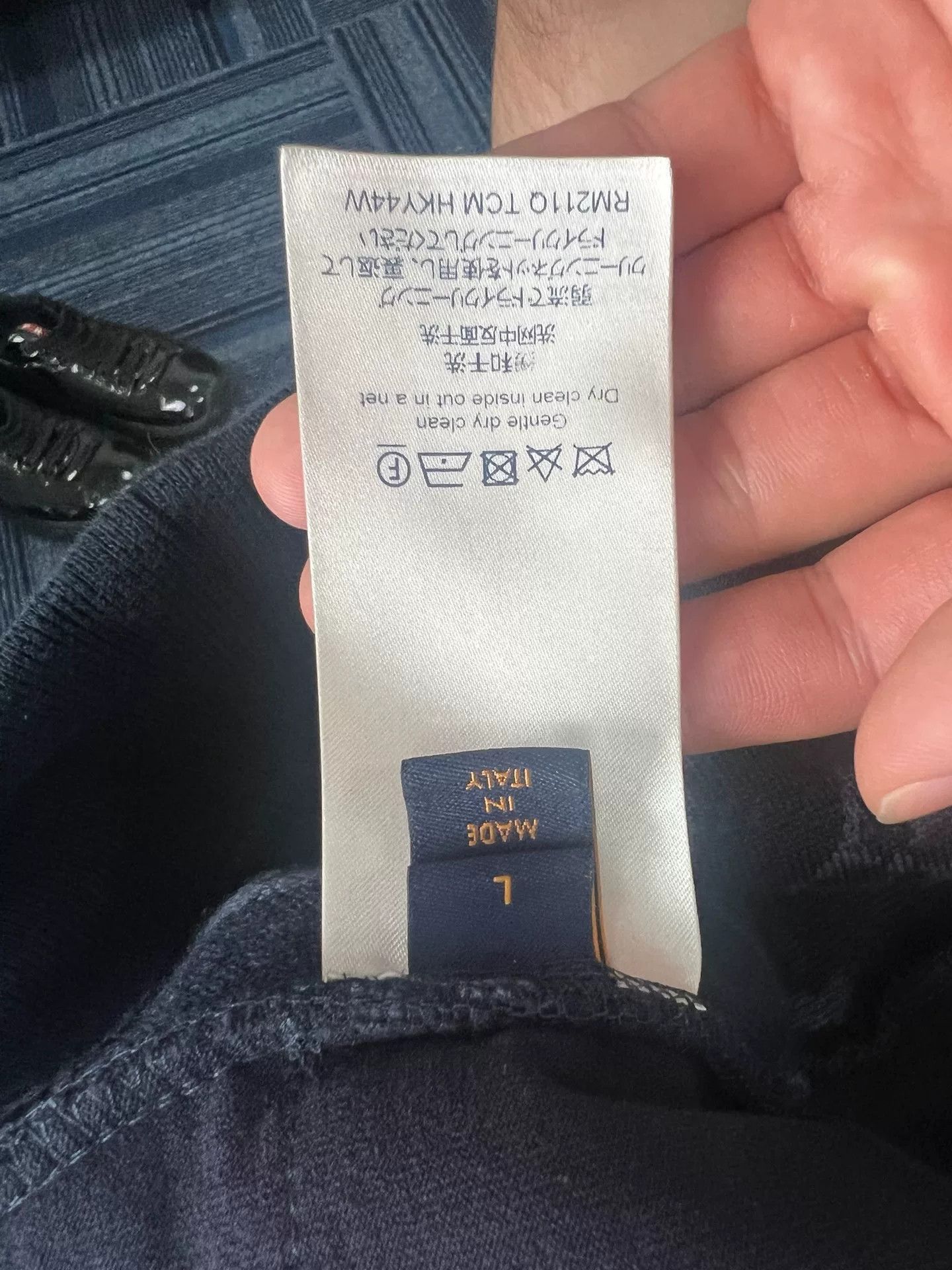 Louis Vuitton lv teddy coat in blue size L Size US L / EU 52-54 / 3 - 4 Thumbnail