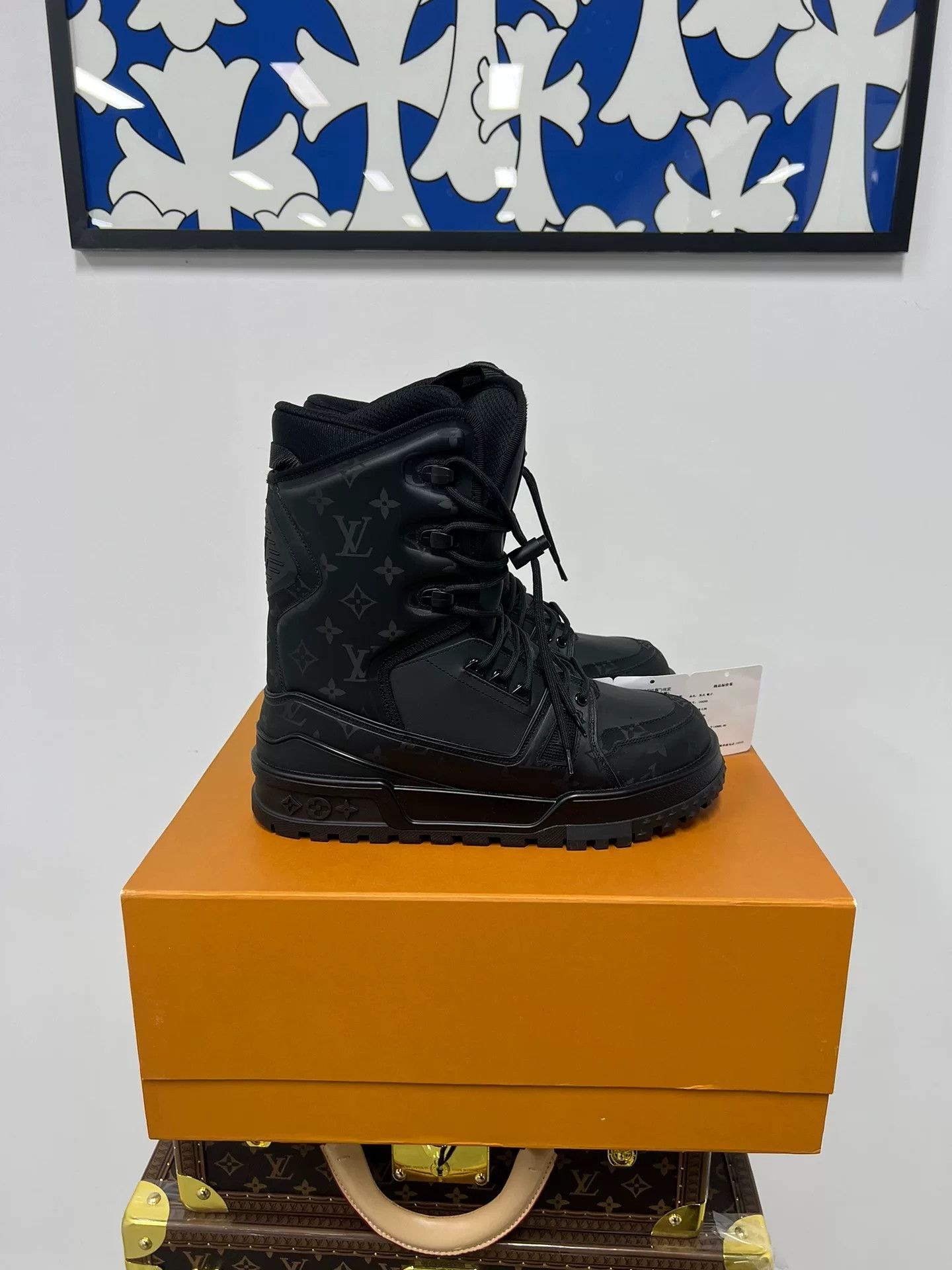 Louis Vuitton lv black ski boots size 8 Size US 8 / EU 41 - 6 Thumbnail