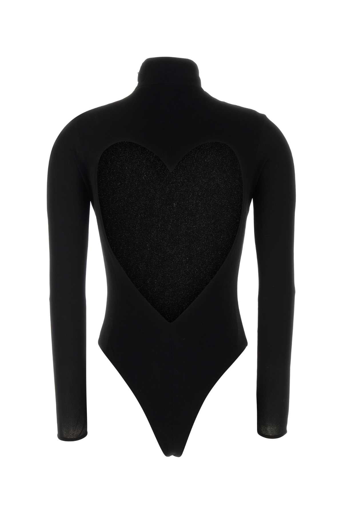 Alaia Black Viscose Bodysuit Size M / US 6-8 / IT 42-44 - 2 Thumbnail
