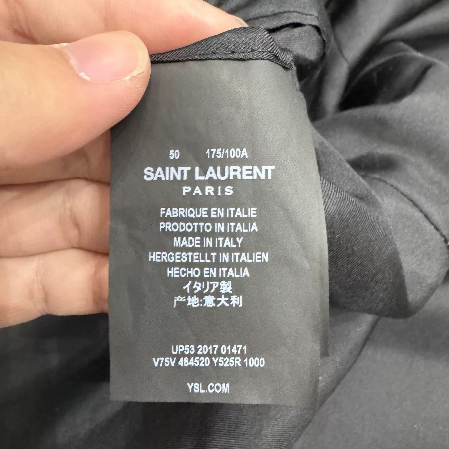 Saint Laurent Paris stylish velvet blazer from SLP Size US L / EU 52-54 / 3 - 4 Thumbnail