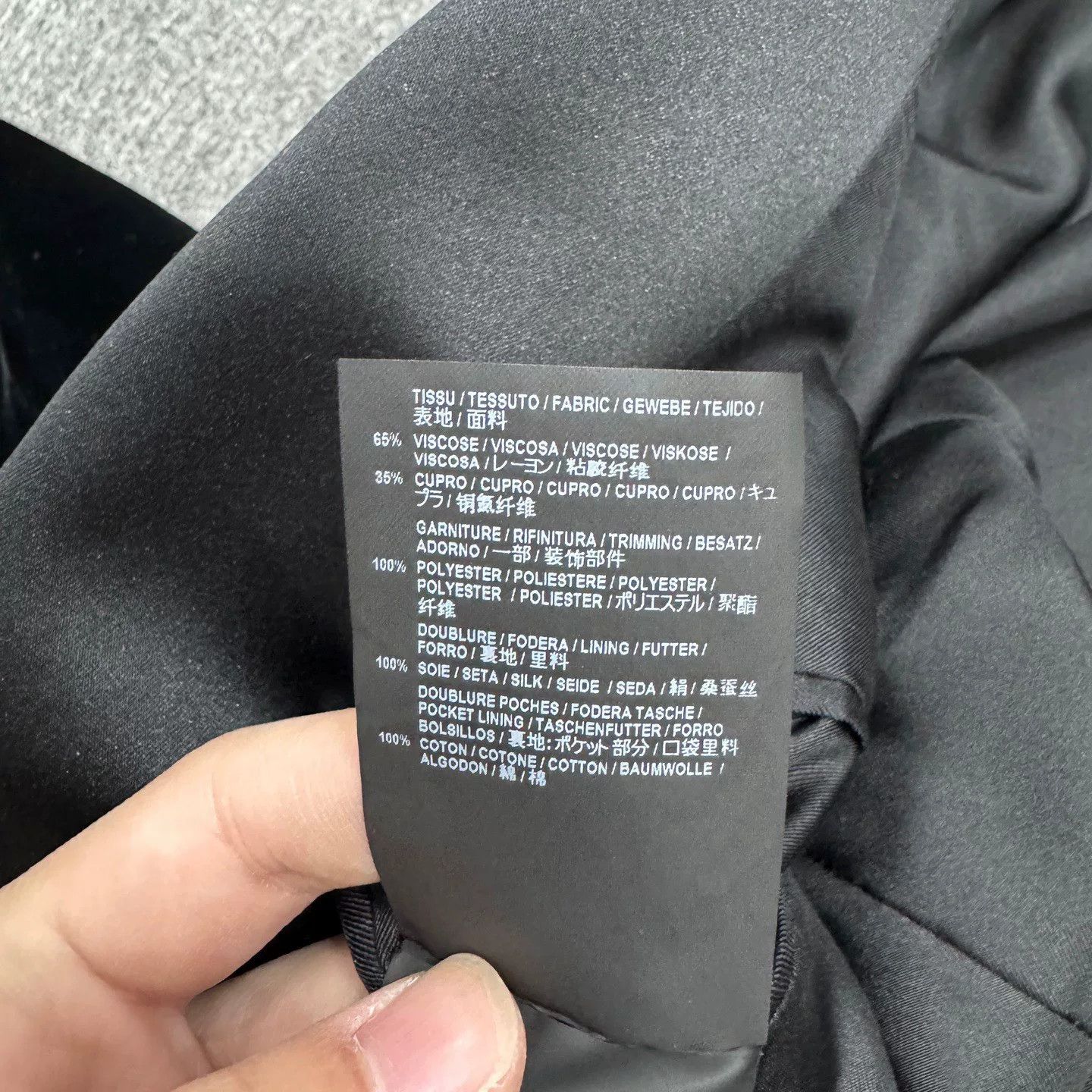 Saint Laurent Paris stylish velvet blazer from SLP Size US L / EU 52-54 / 3 - 5 Thumbnail