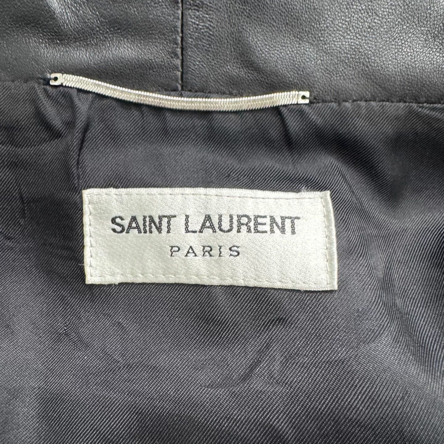 The Row stylish black leather bow jacket Size US XL / EU 56 / 4 - 3 Thumbnail