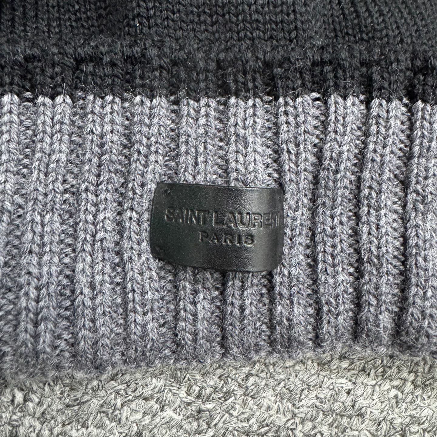 Saint Laurent Paris slp black gray wool hat Size ONE SIZE - 6 Thumbnail
