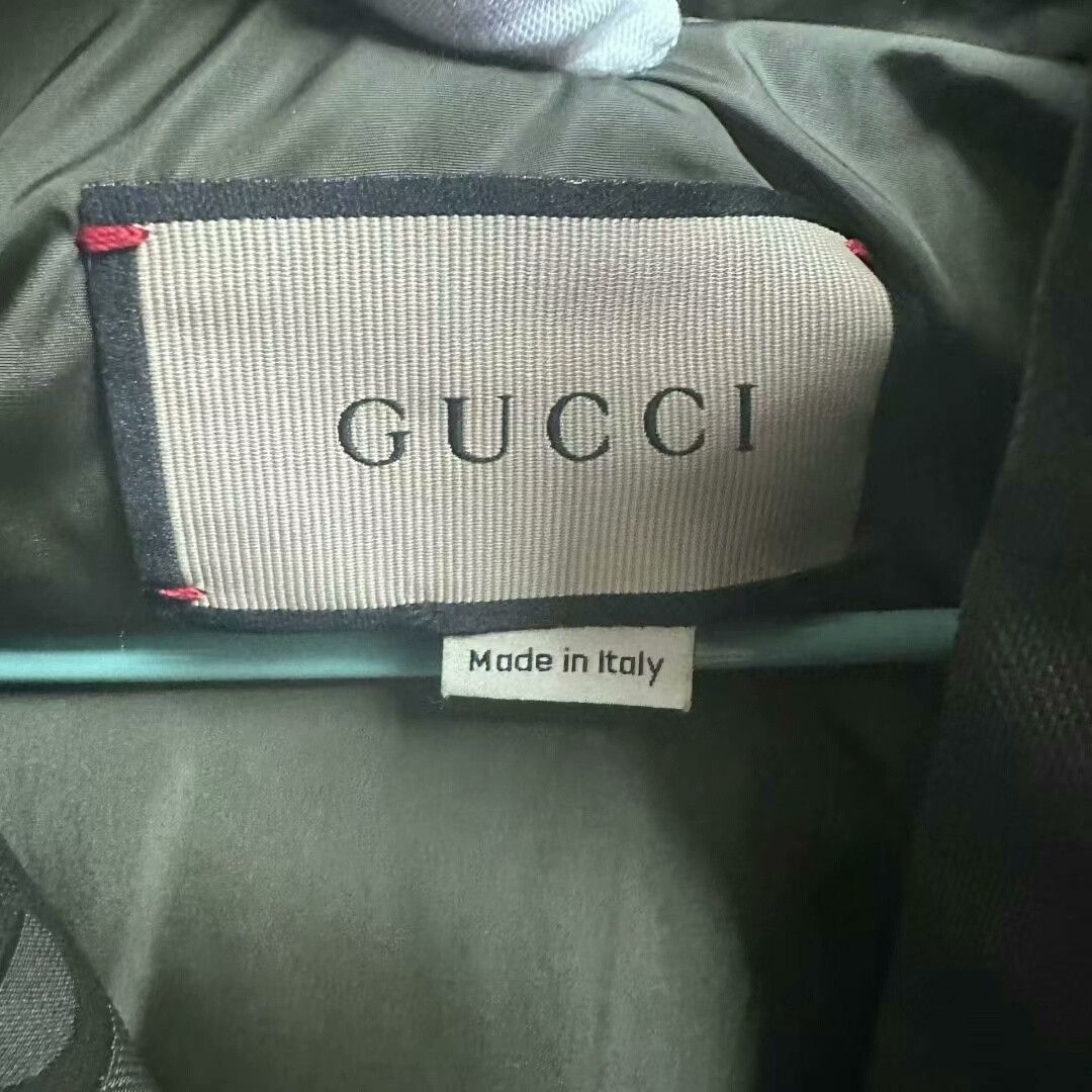 Gucci gucci fw22 logo zip puffer jacket green Size US M / EU 48-50 / 2 - 3 Thumbnail