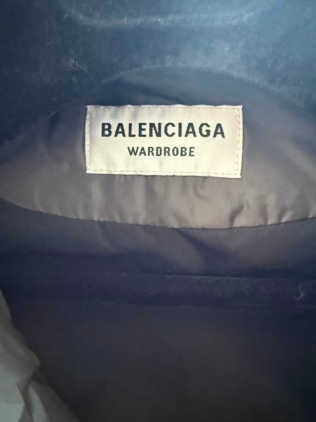Balenciaga balenciaga gray oversized double logo puffer jacket Size US L / EU 52-54 / 3 - 5 Thumbnail