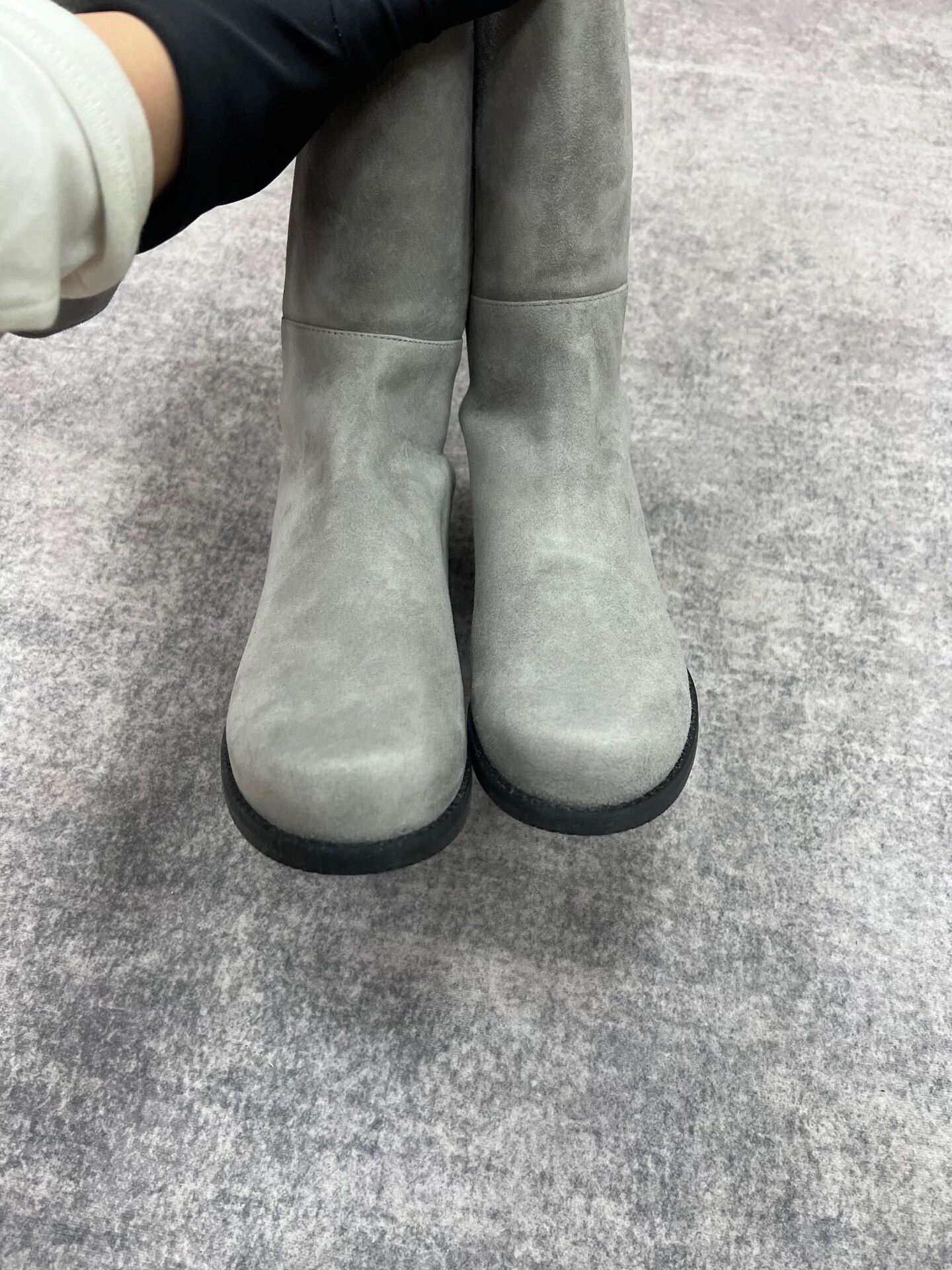 Stuart Weitzman gray over-the-knee boots by stuart weitzman Size US 6 / IT 36 - 3 Thumbnail