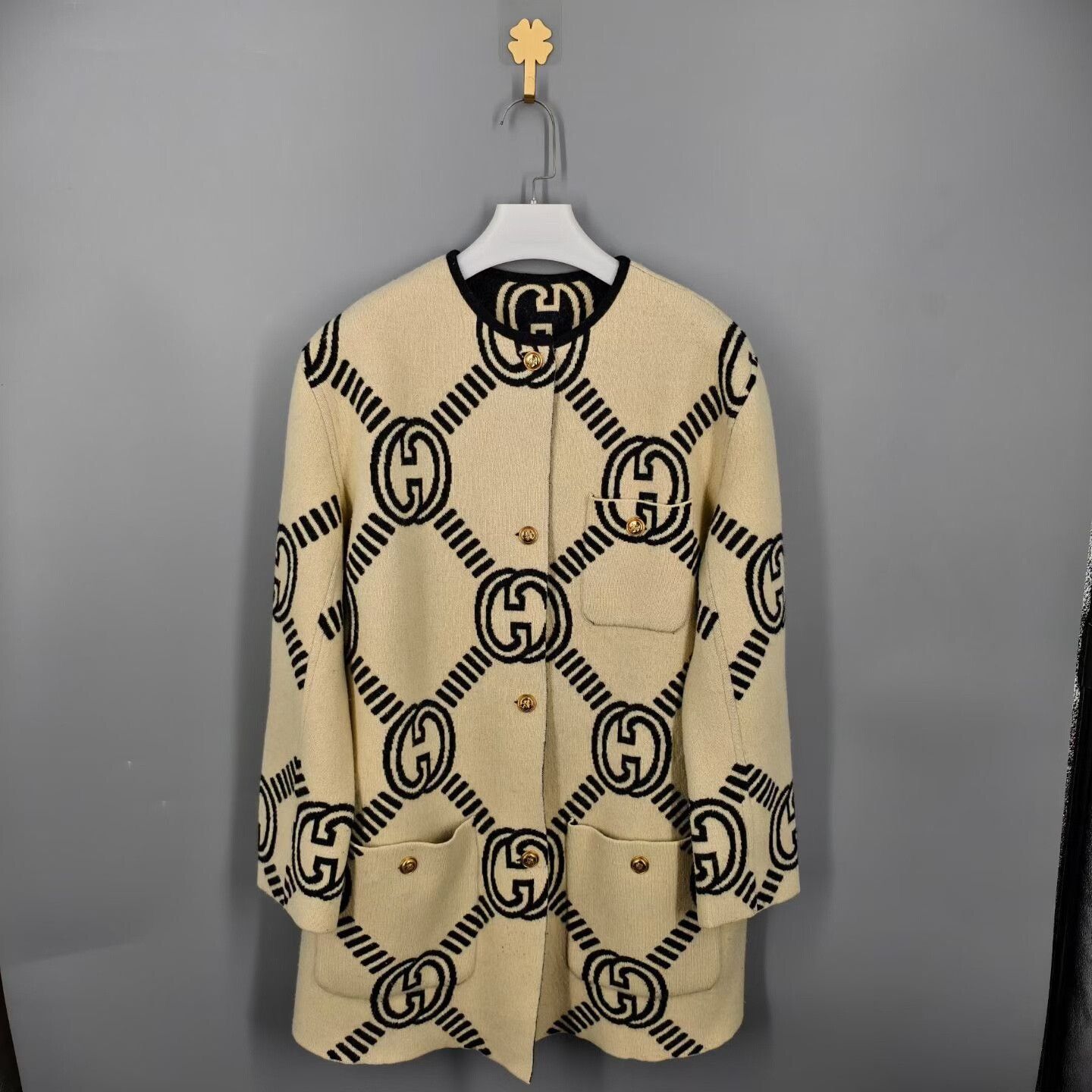 Gucci gucci caramel wool reversible coat Size XS / US 0-2 / IT 36-38 - 3 Thumbnail