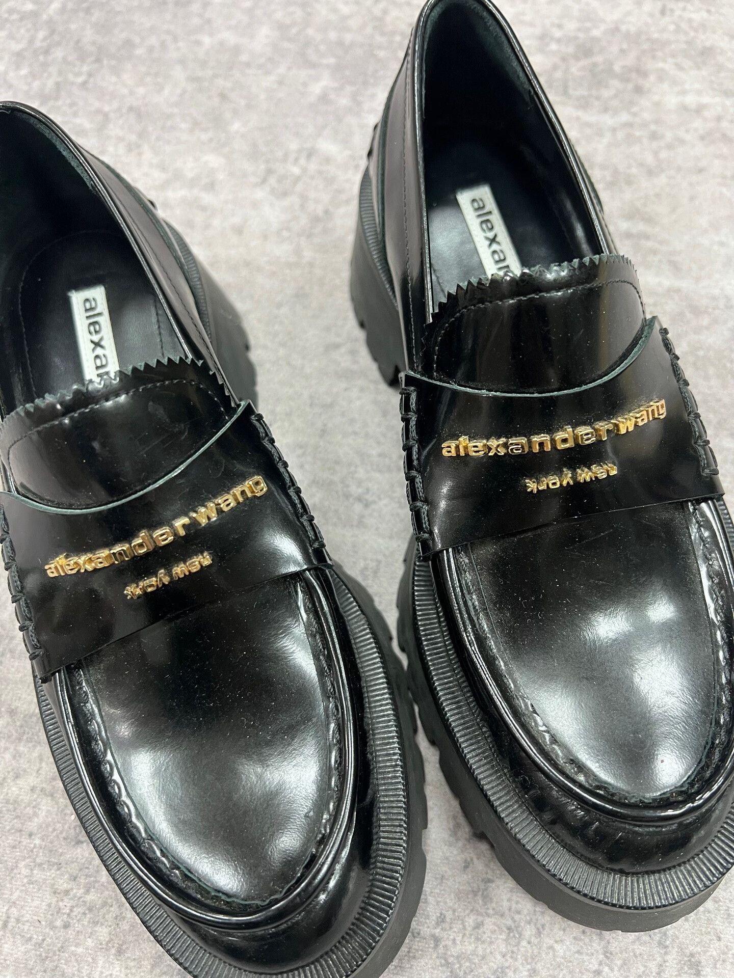 Alexander Wang alexander wang black loafers size 35 Size US 5 / IT 35 - 2 Thumbnail